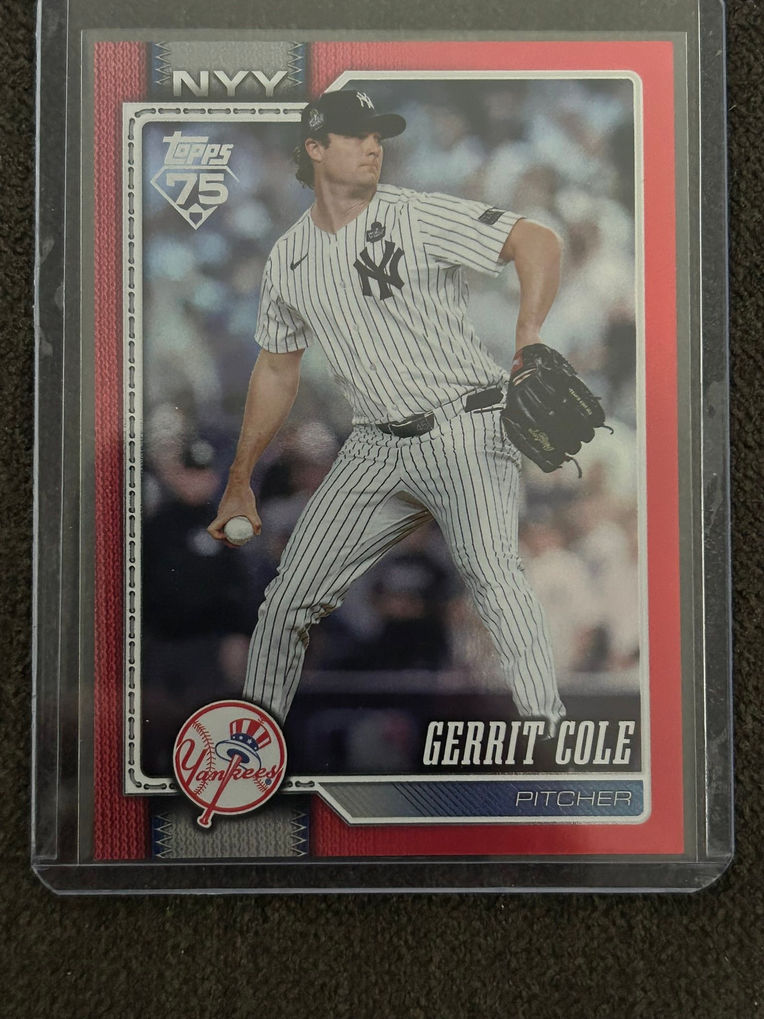What is the price of Gerrit Cole sports cards?