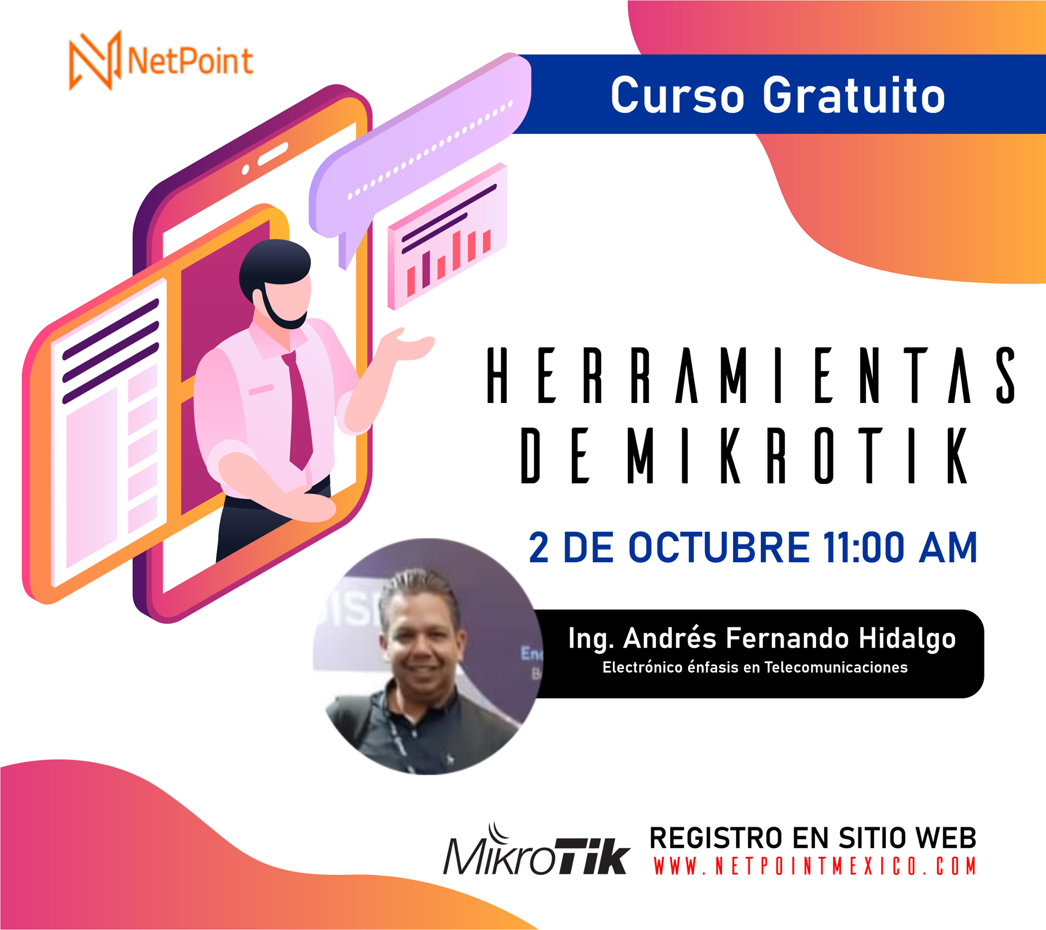 NetPoint - Aprende a utilizar Mikrotik con unas... | Facebook