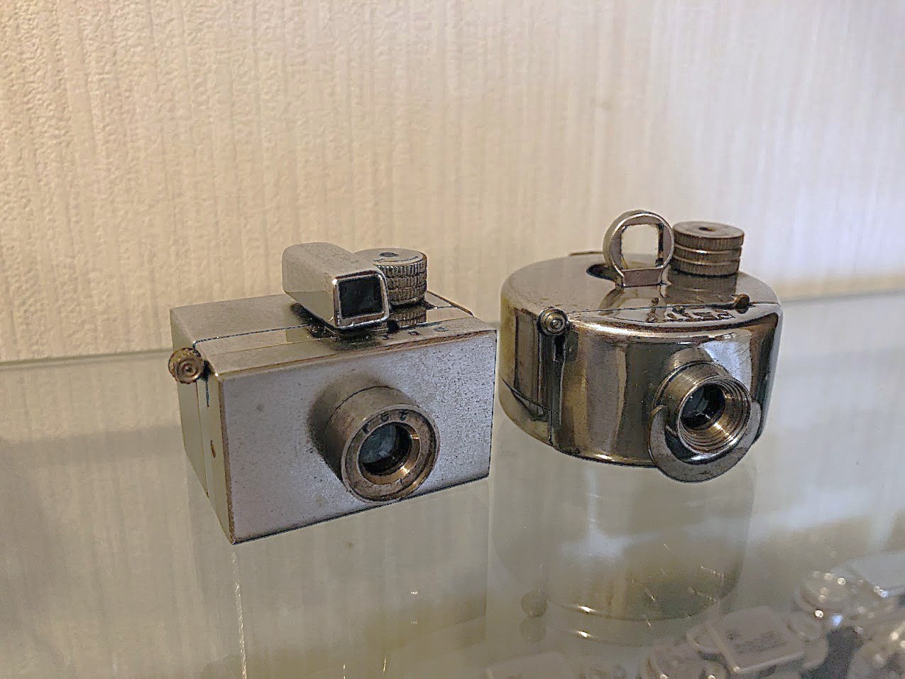 Petal camera, a small Japanese subminiature film camera
