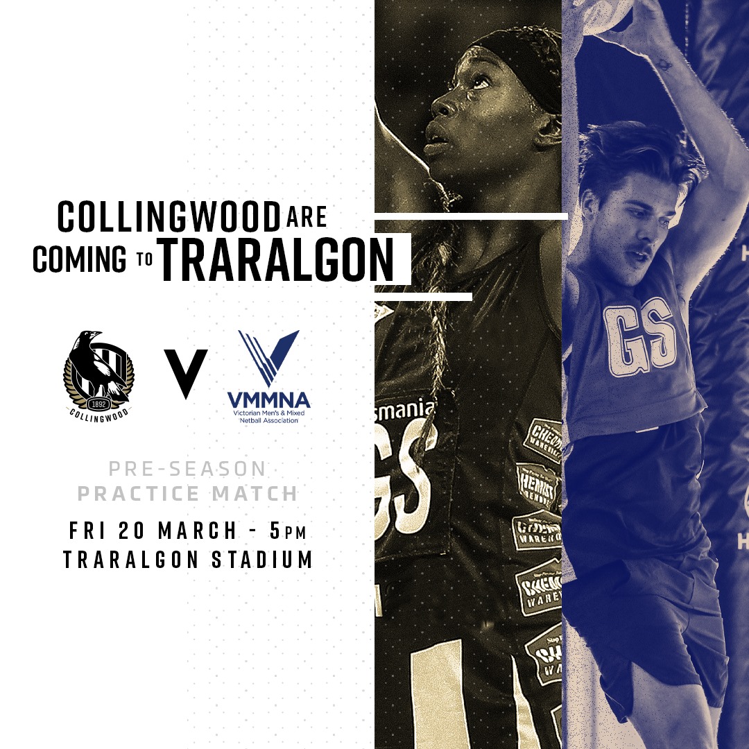 Traralgon, we're coming for... - Collingwood Magpies Netball | Facebook