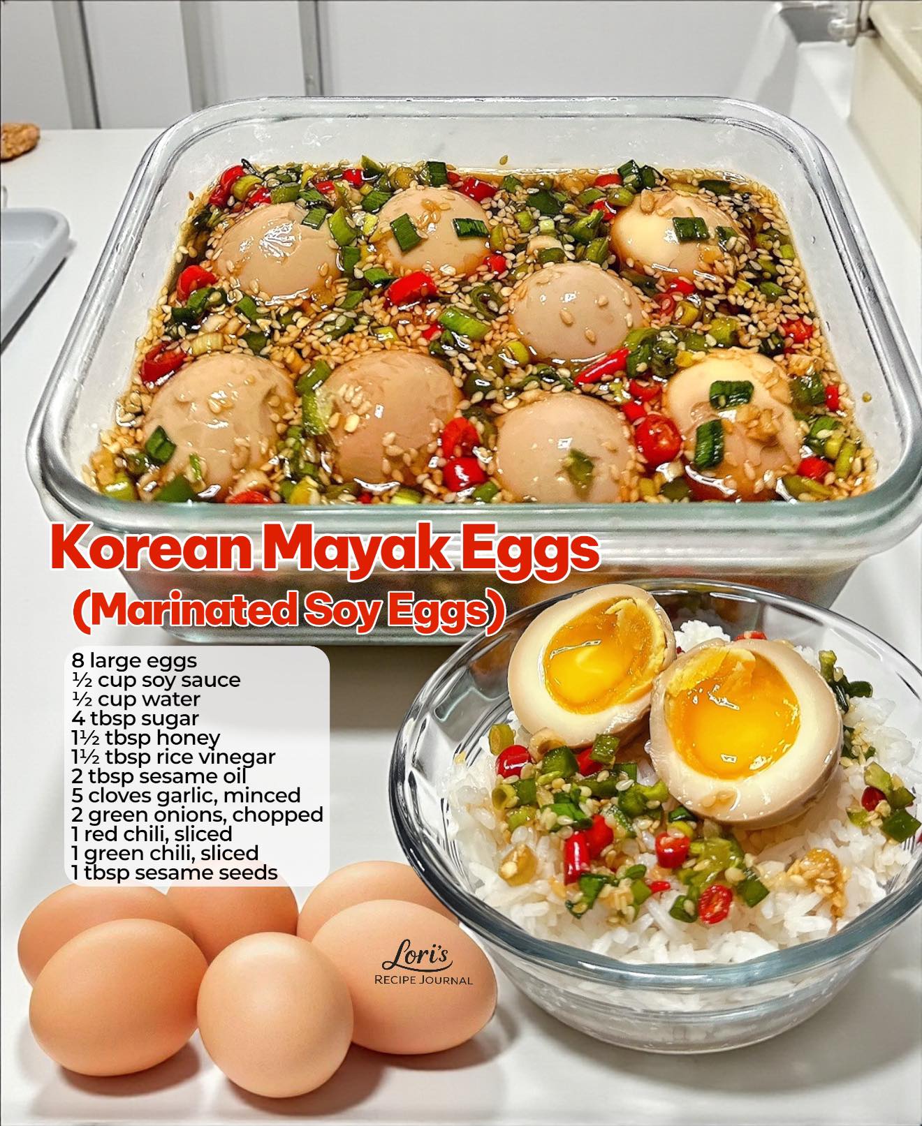 Lori's - Here’s a flavorful and addictive Korean Mayak Eggs — sweet