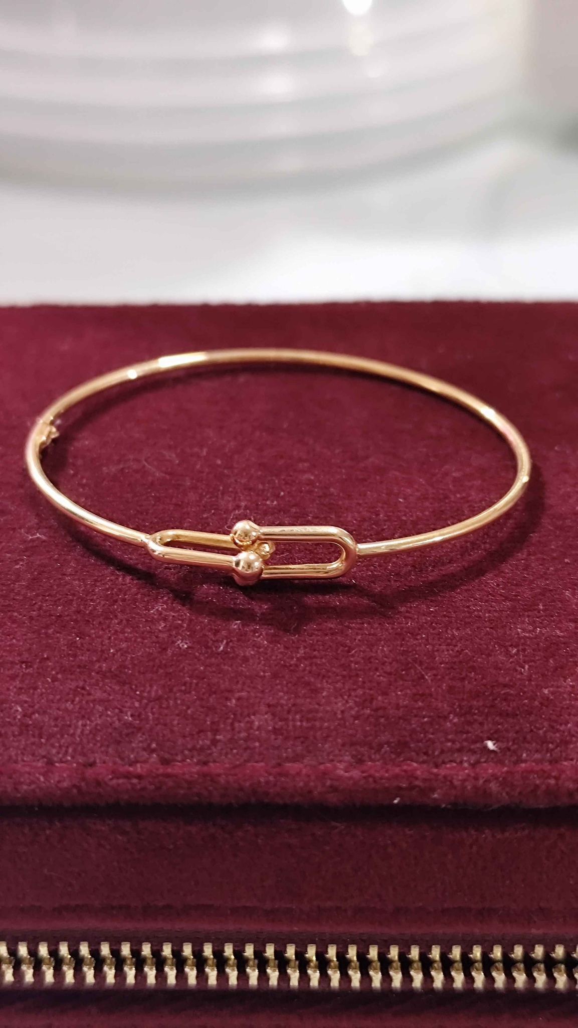 18k tiffan bangle small to med or 16 to17 inches - Bracelets - Malabon ...