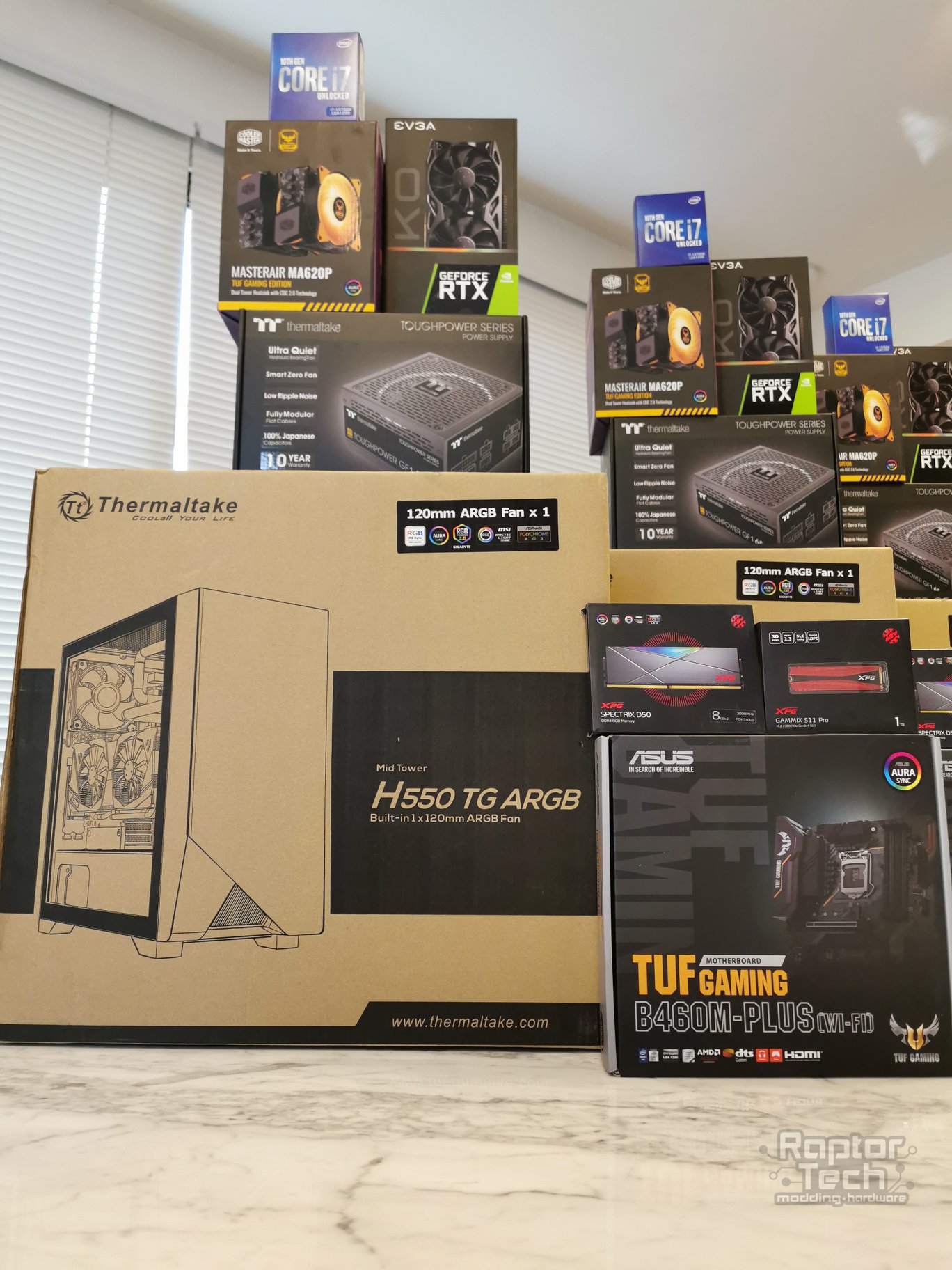 Listos estos equipos y... - Raptor Tech Modding/Hardware