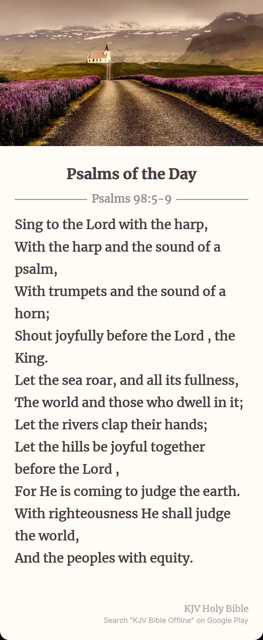 Understanding Psalm 98:5-9 - A Call to Joyful Worship and Celebration