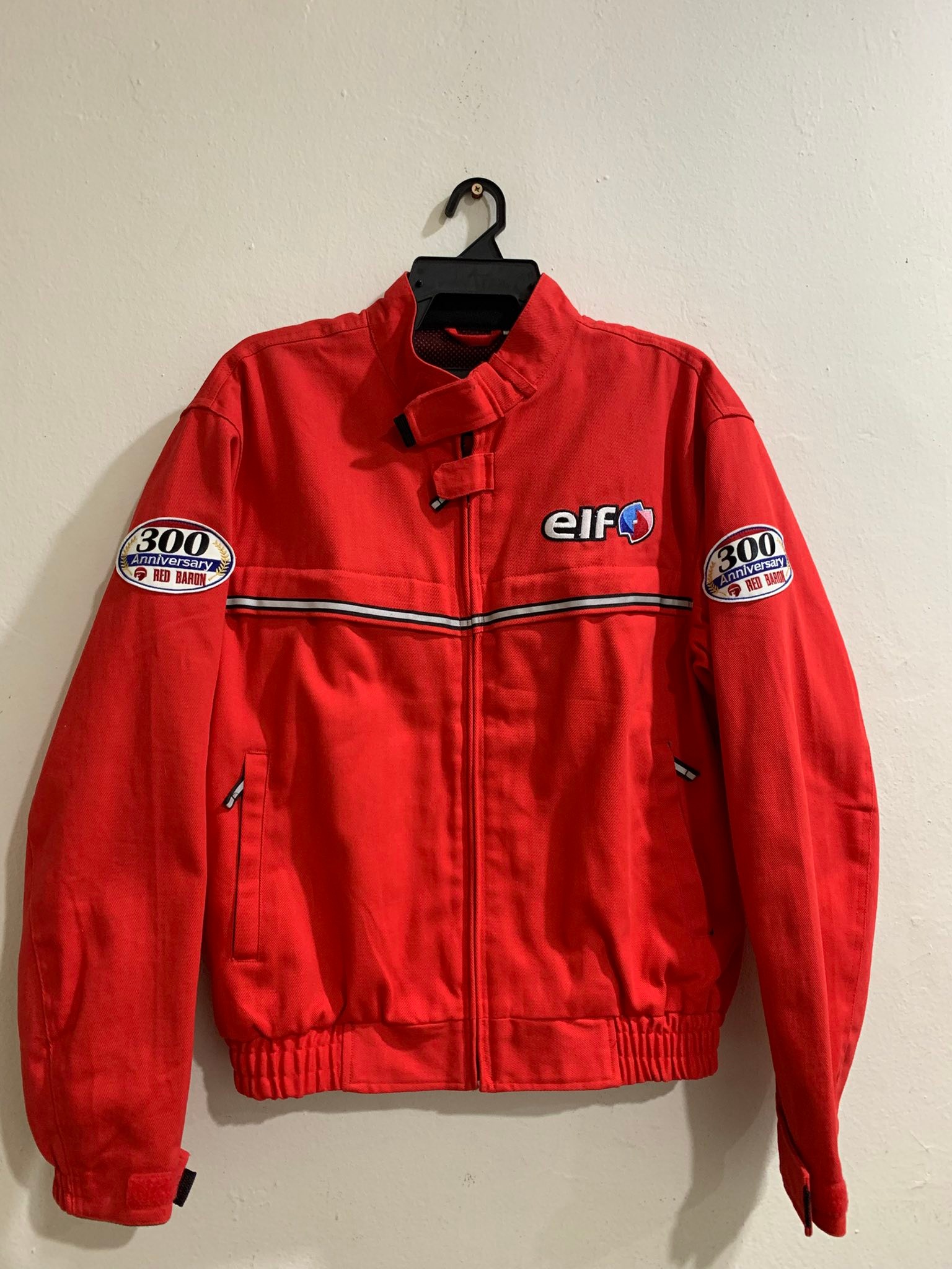 Elf Jacket Red Baron Size L Pit 23 Labuh 26 Rm700 Free Pos