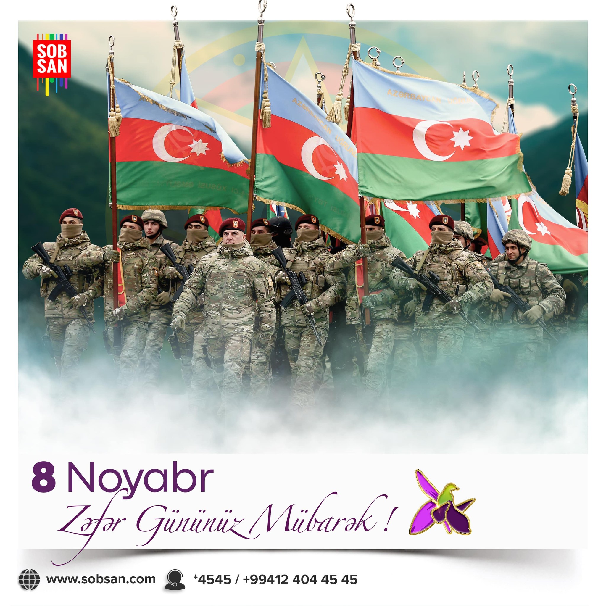 Sobsan Boya - Xalqımızı #ZəfərGünü münasibətilə təbrik edirik. Bizə ...