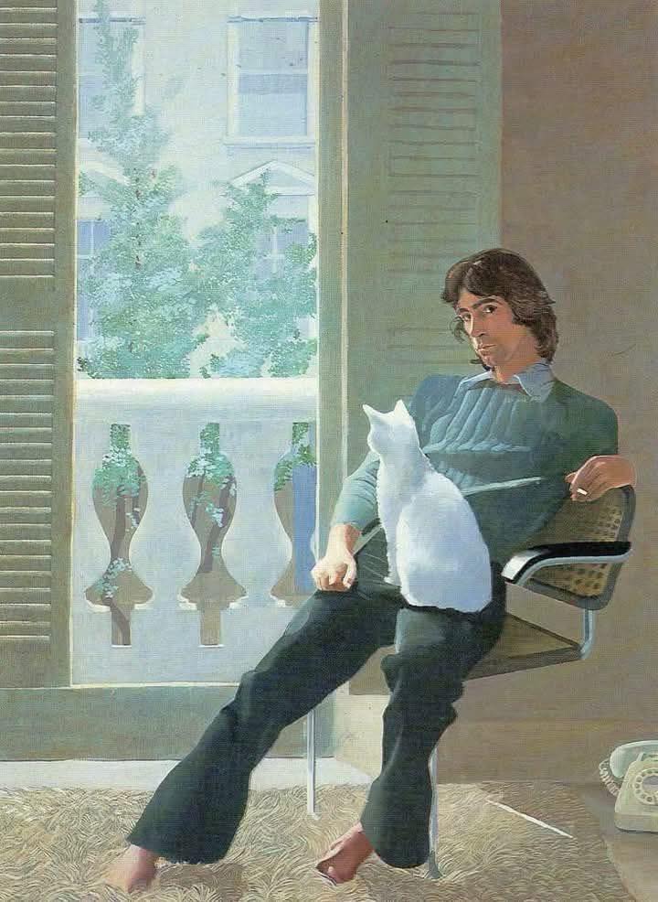 David HOCKNEY - Mr and Mrs Clarke and Percy 1971 -