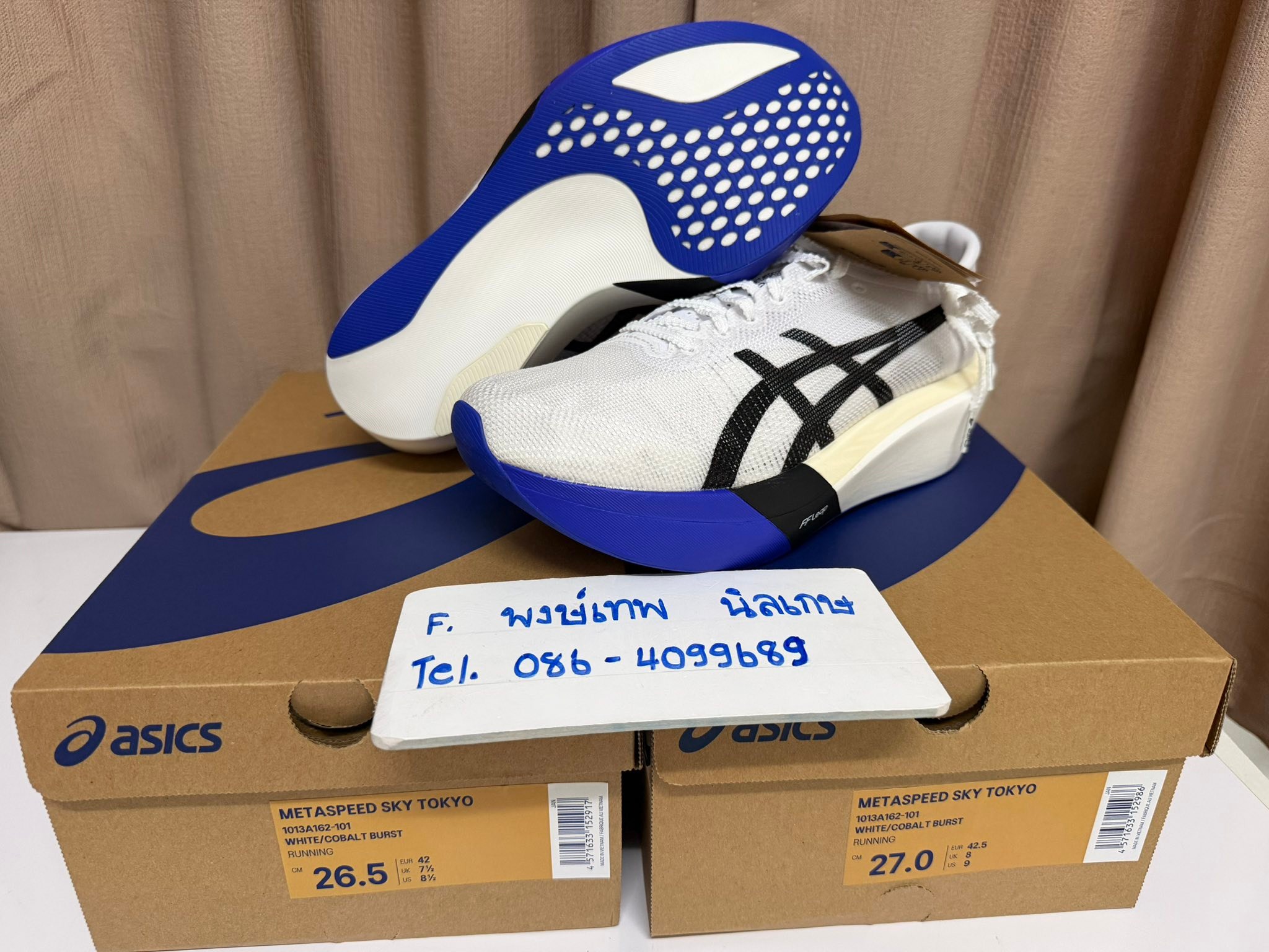 ?ขาย ASICS metaspeed Tokyo ?? Sky ขาว /น้ำเงิน. สีใหม่ 