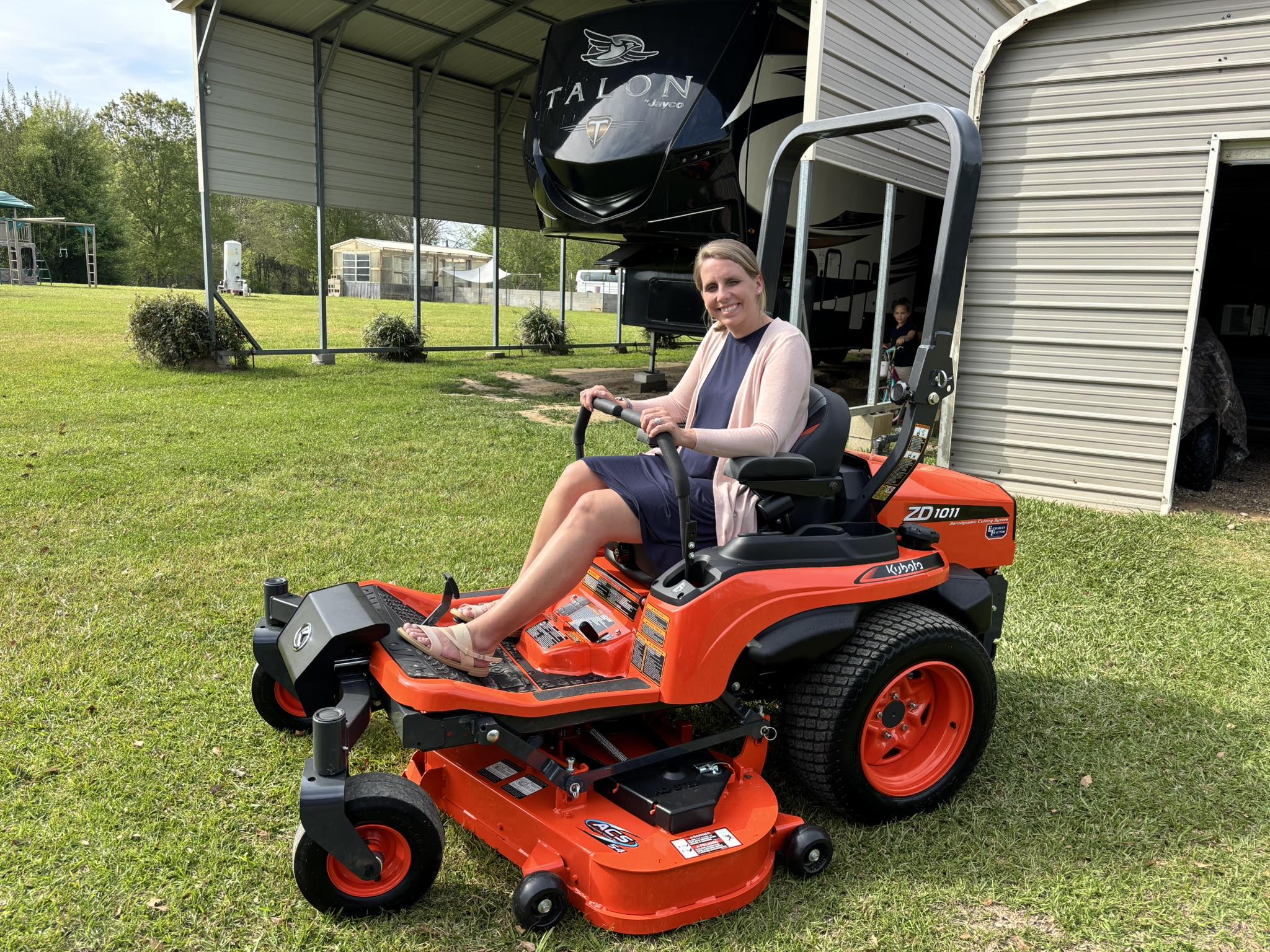 Upgraded to 2026 zd1011 zero turn mower