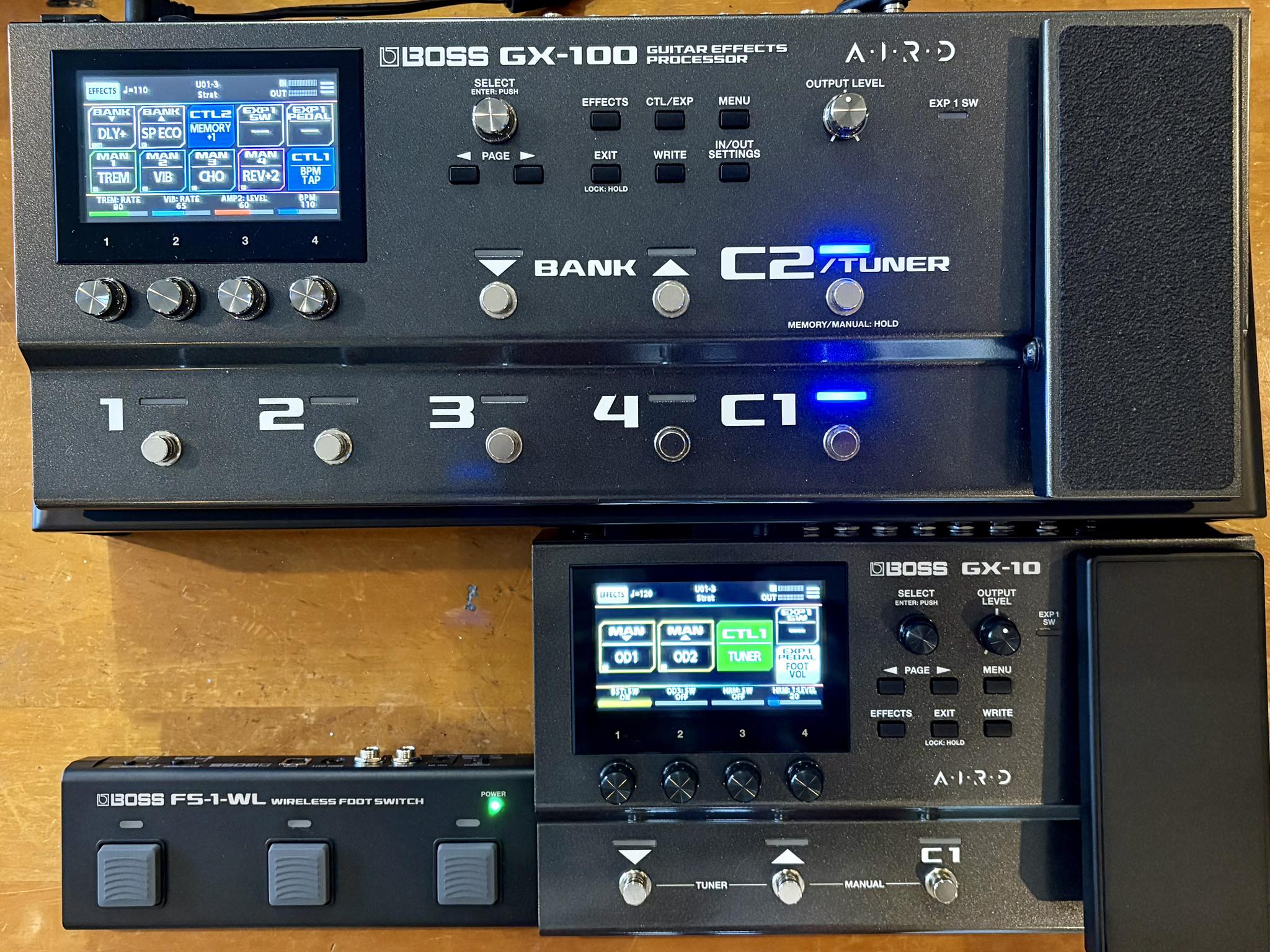 Using FS-1-WL with GX-1: useful options