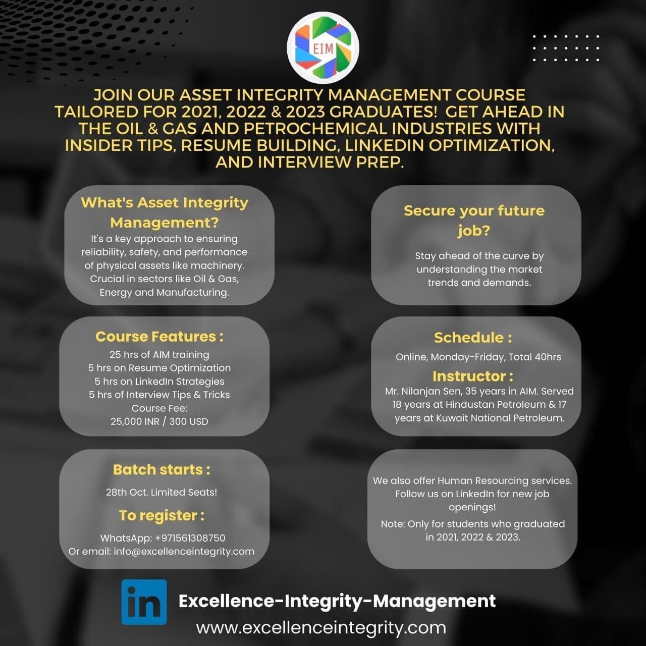 📚 What's Asset... - Excellence Integrity Management | Facebook