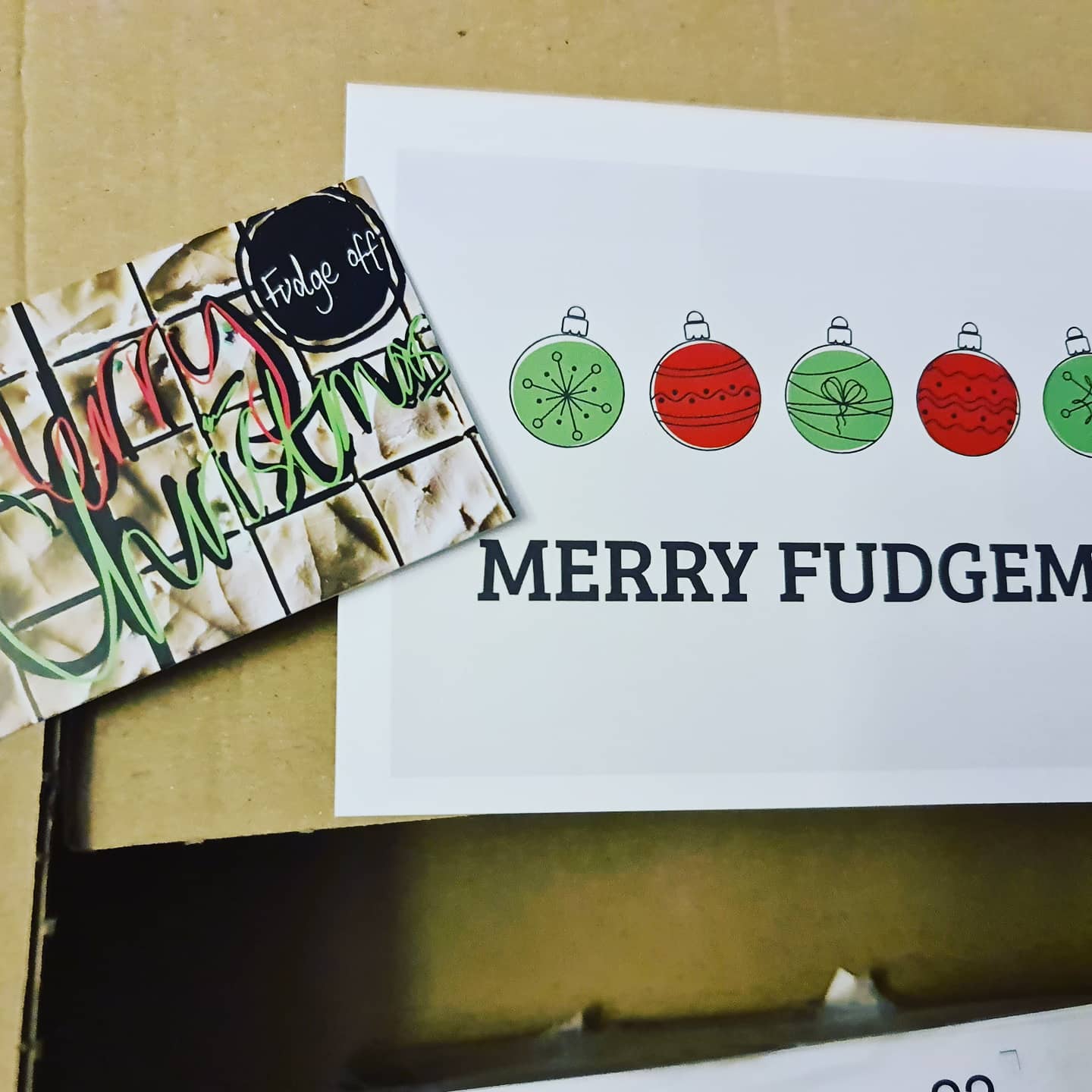 Fudge off