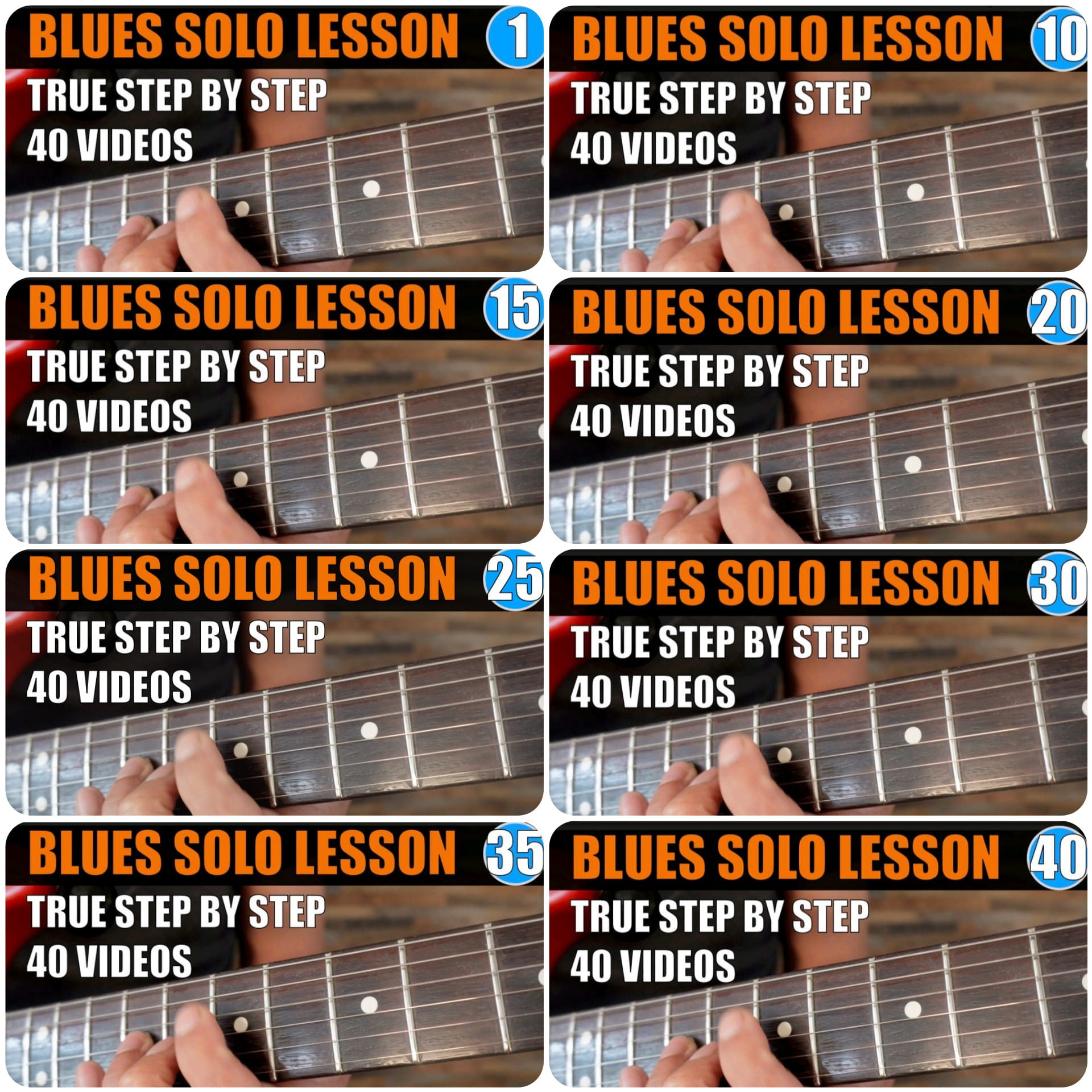 How to play a 12 bar blues in A