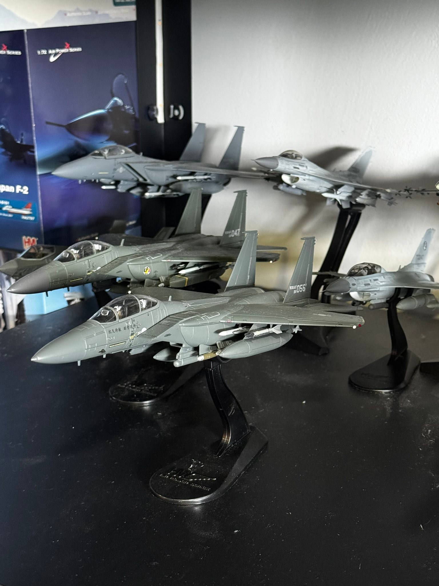 Diecast military aircraft models available