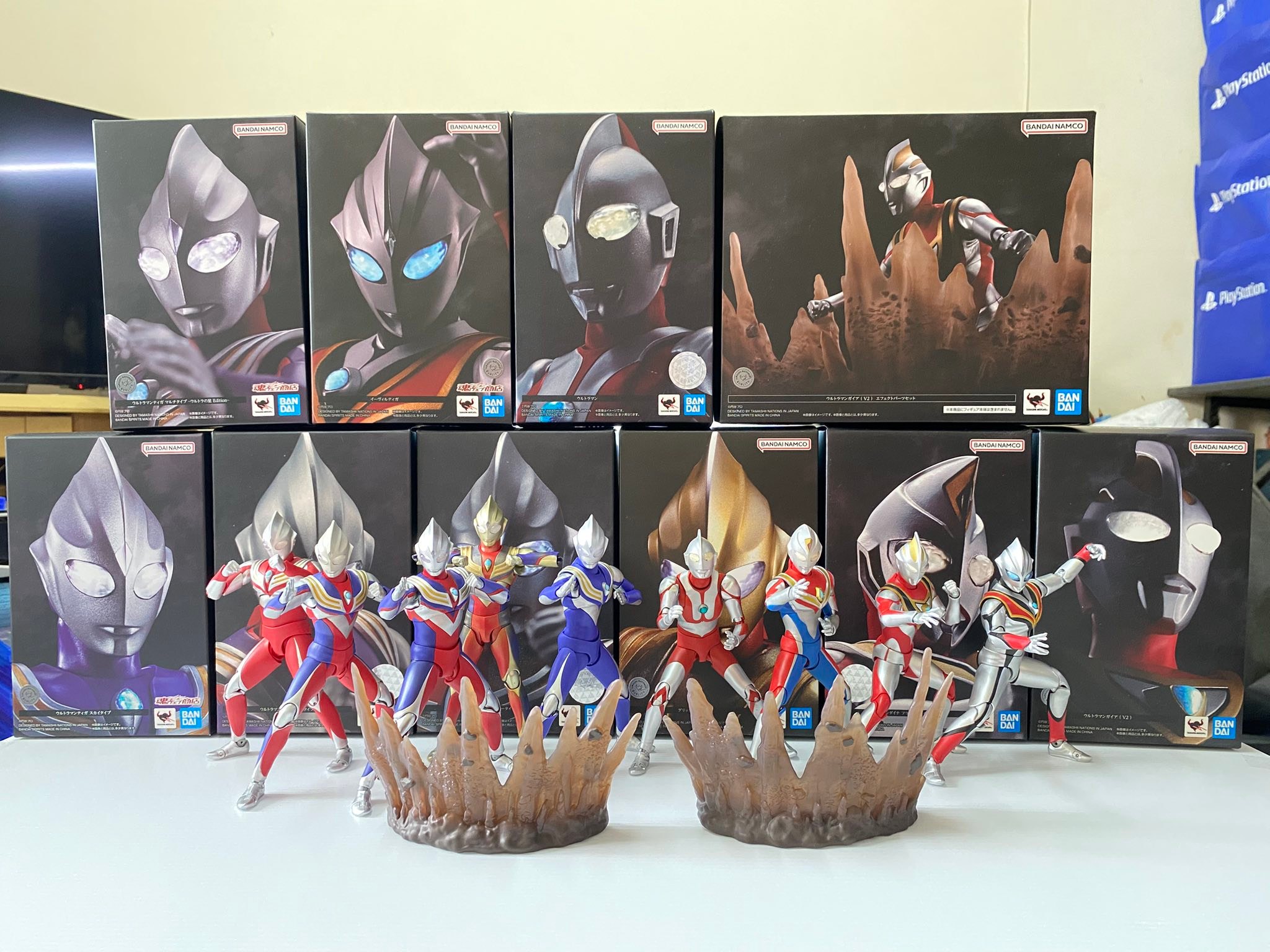 SKC Ultraman series 1-10 figures collection