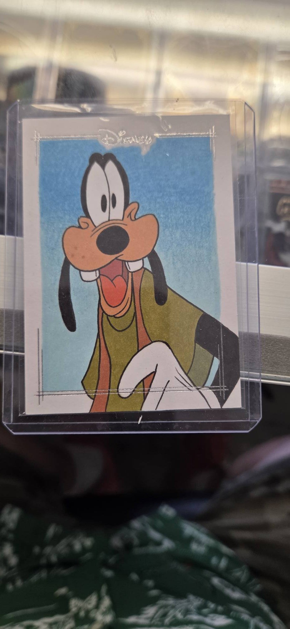 1/1 Goofy sketch card by Paul Williams for Disney Topps Chrome