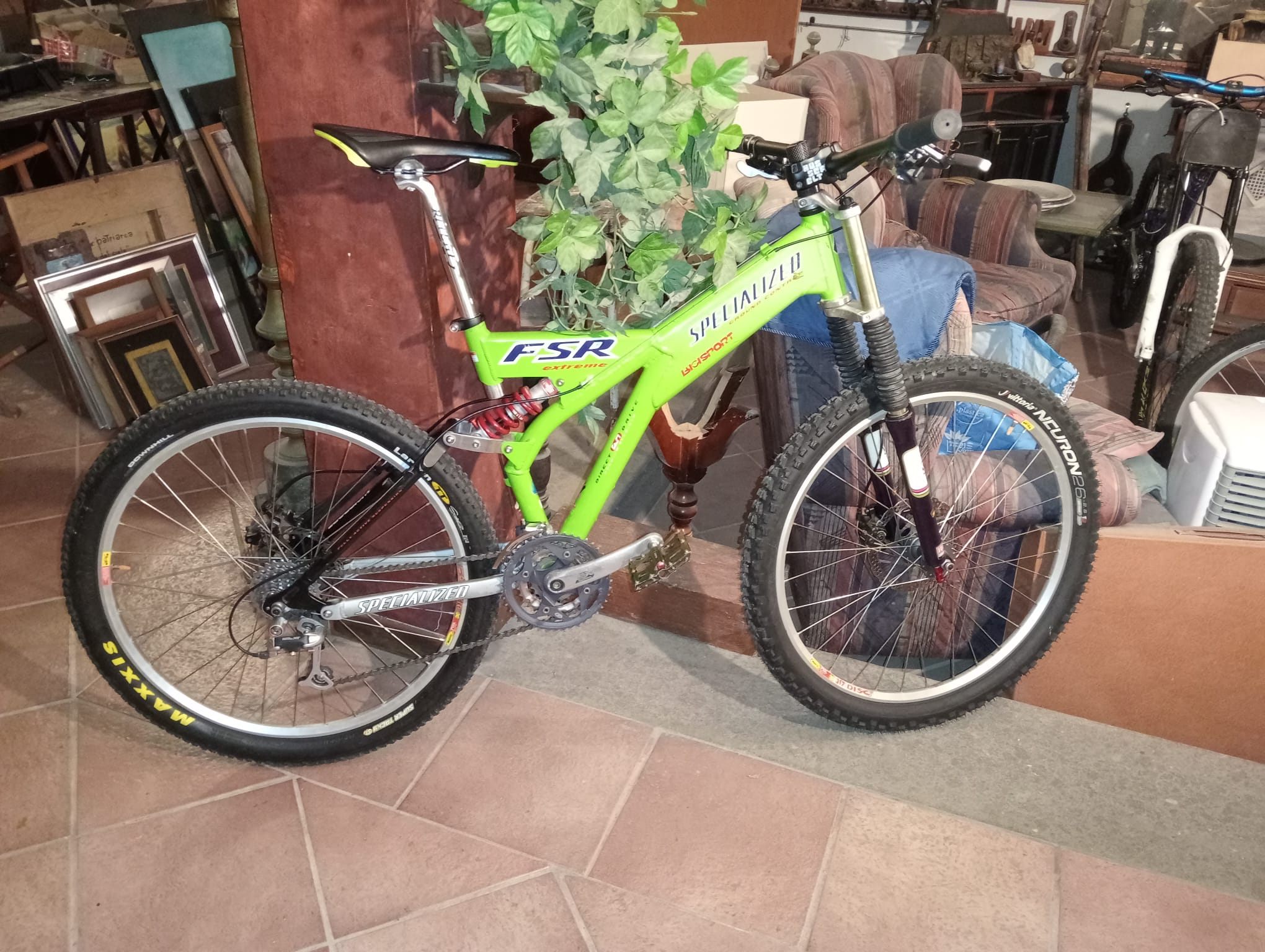 Reunited with my 1999 Specialized Ground Control FSR Extreme bike