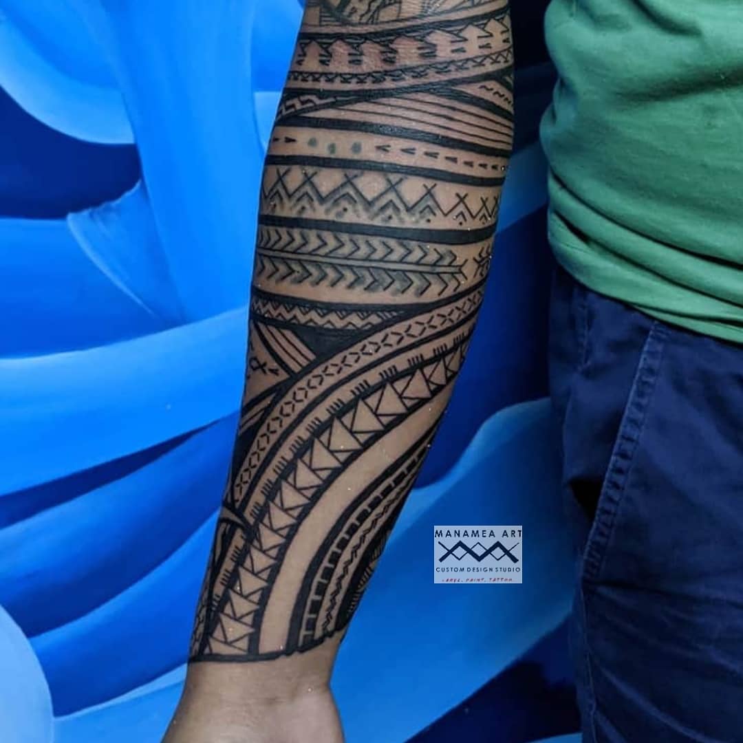 🇵🇭🇼🇸 Custom Filipino/Samoan sleeve... - Manamea Art Studio