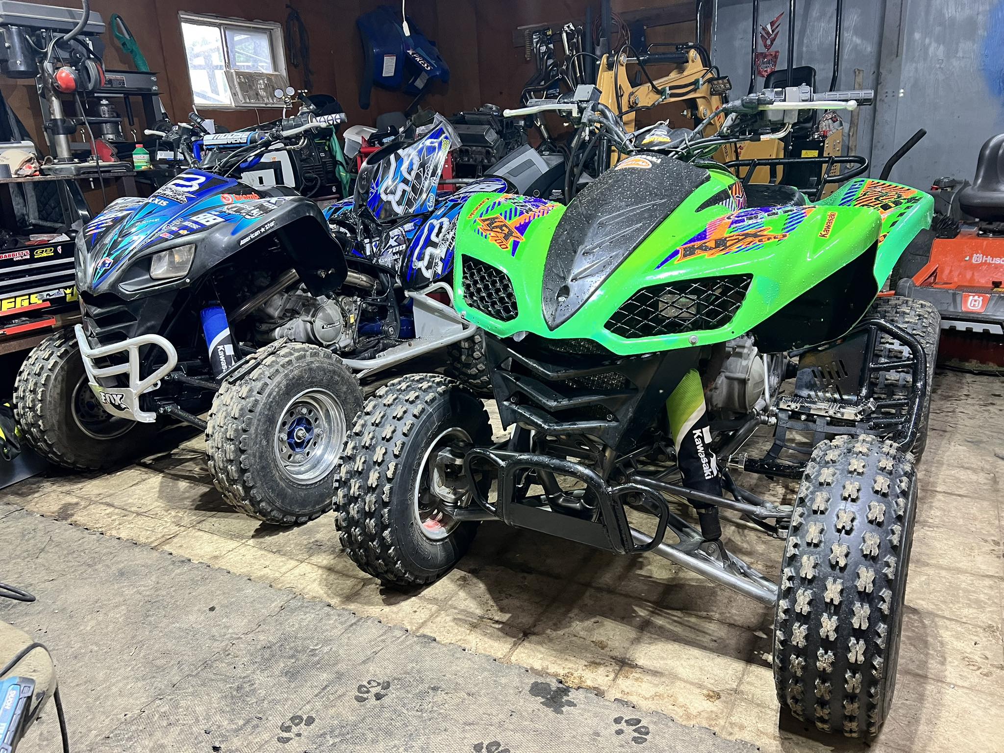 What's your Summer Rides? Here's mine: Kawasaki KFX400 made into a
