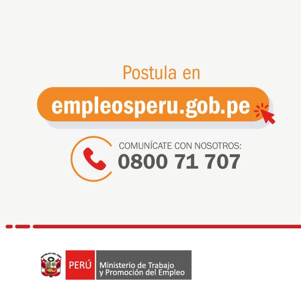 💻 ... - Ministerio de Trabajo y Promoción del Empleo del Perú | Facebook