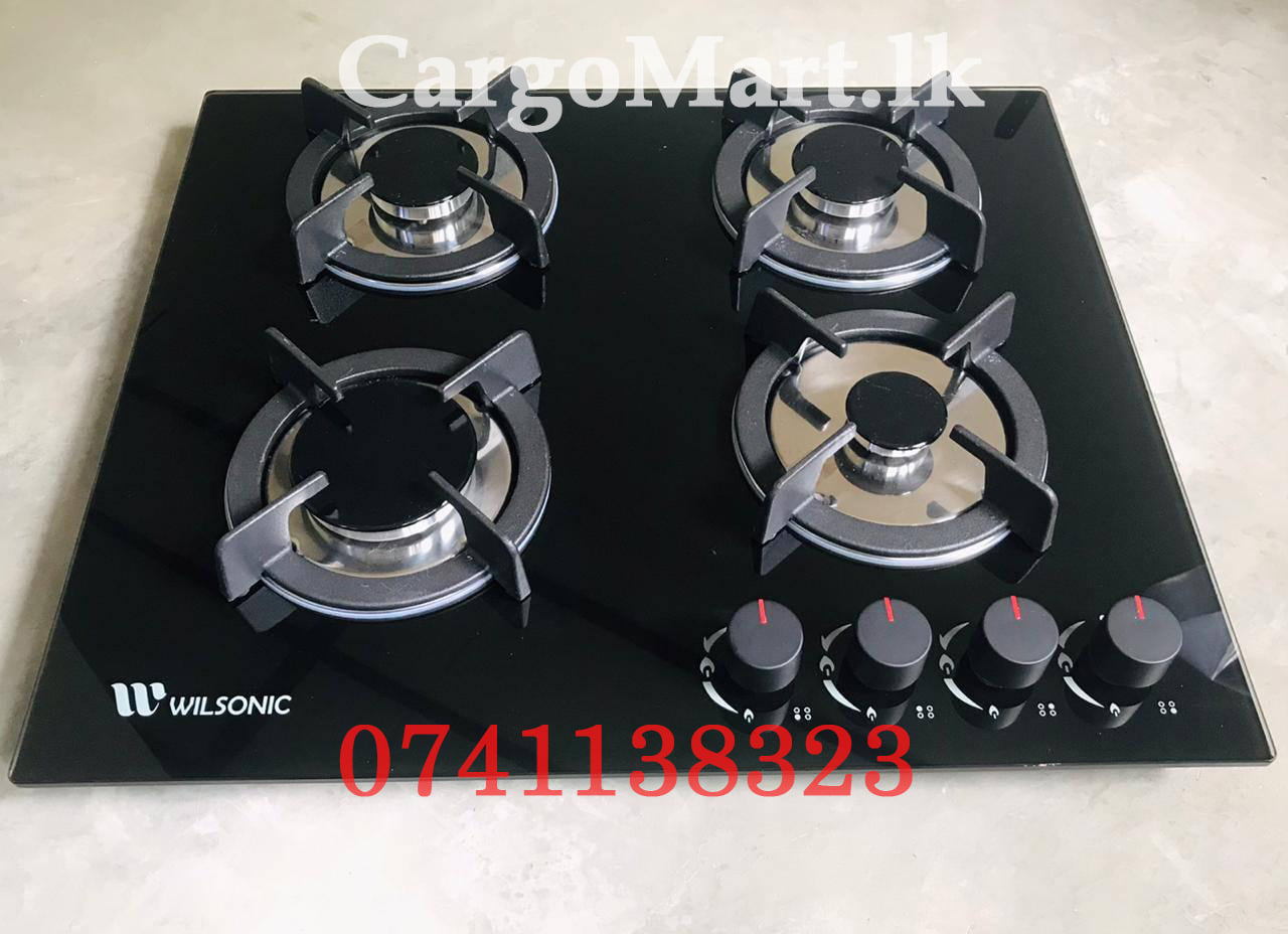 CargoMart.lk - Wilsonic 4 Burner GLASS TOP GAS COOKER... | Facebook