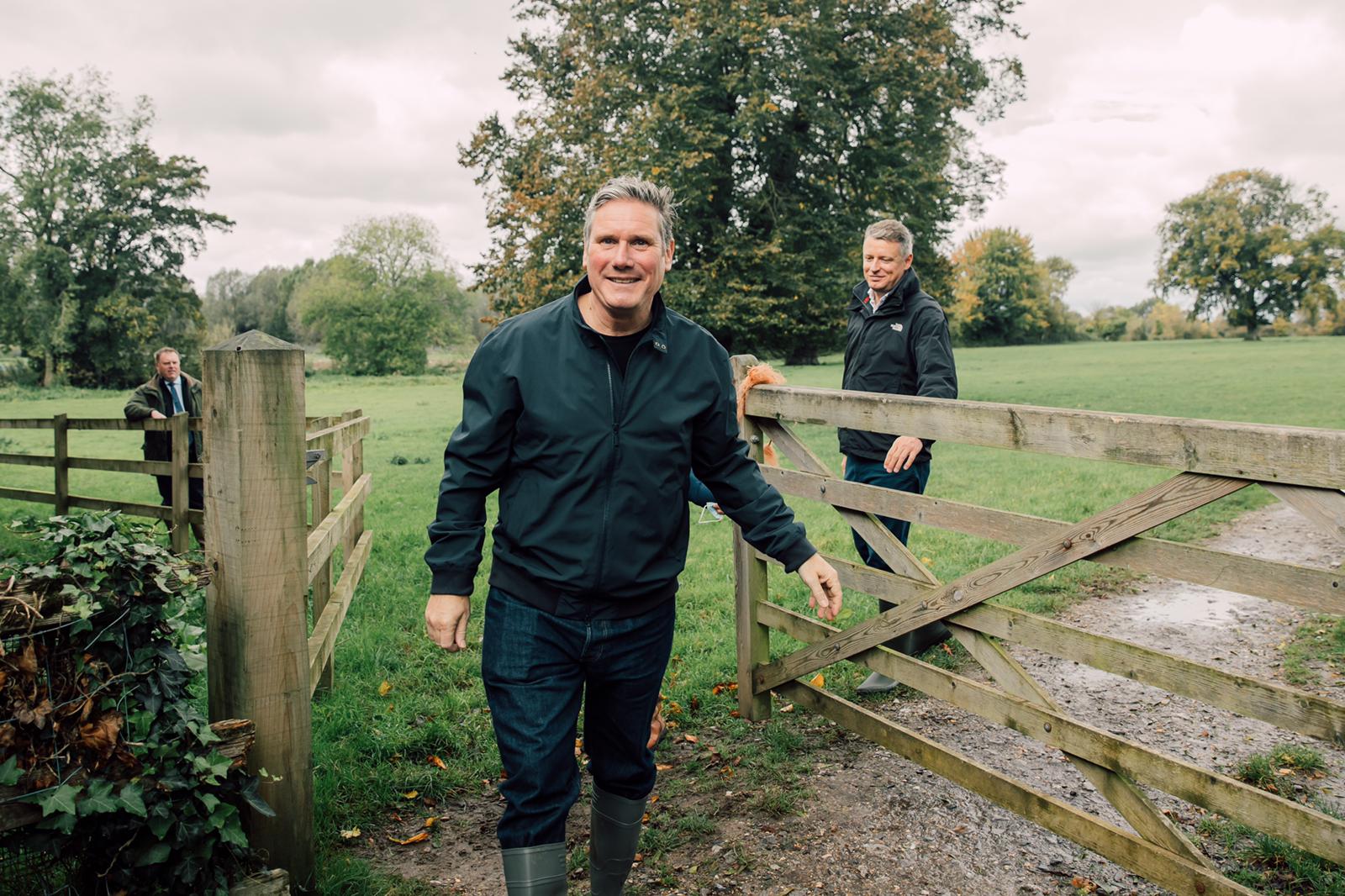 Keir Starmer - Today I visited Barford Park Farm in... | Facebook