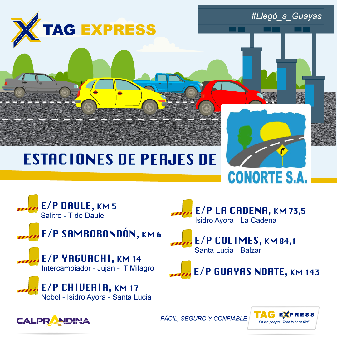 Tag Express - Conoces los peajes de CONORTE? Aqui te lo explicamos ...