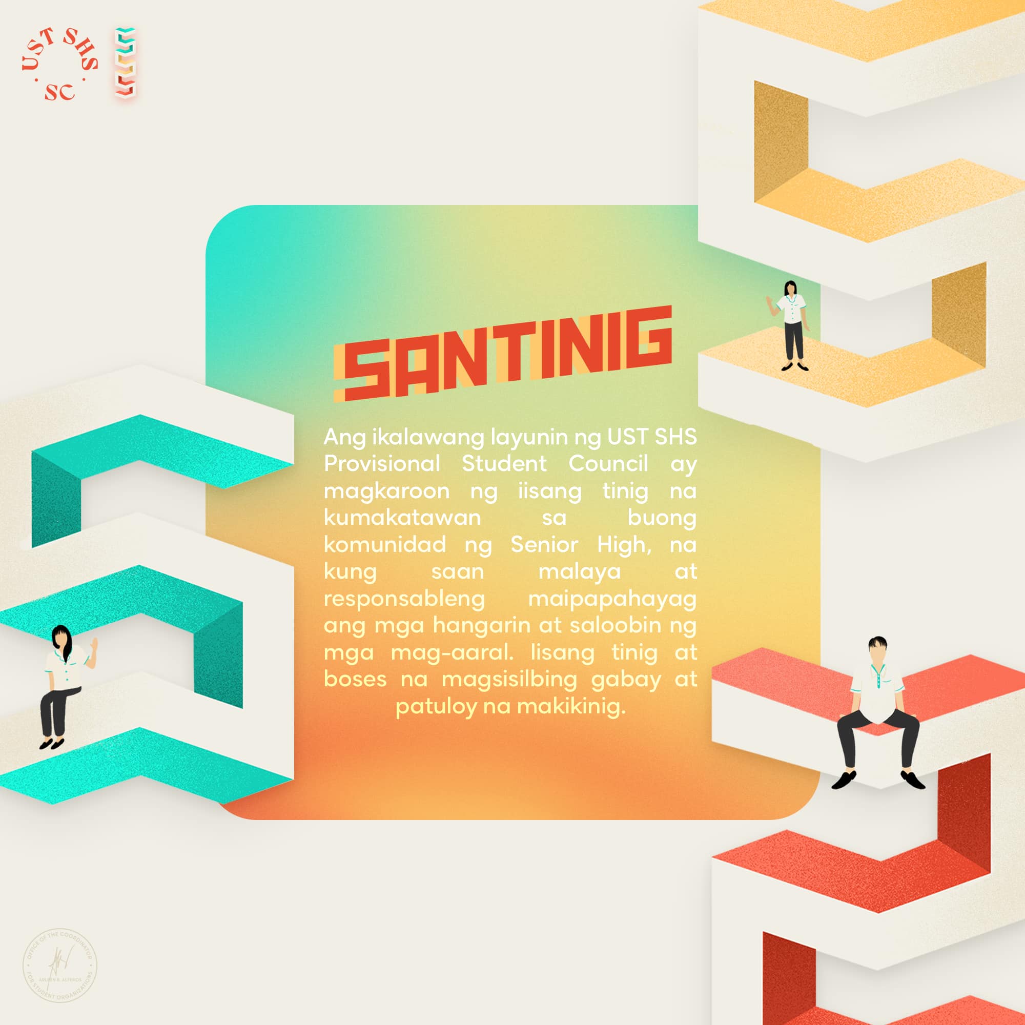 Ang UST SHS Provisional Student... - UST SHS Student Council | Facebook