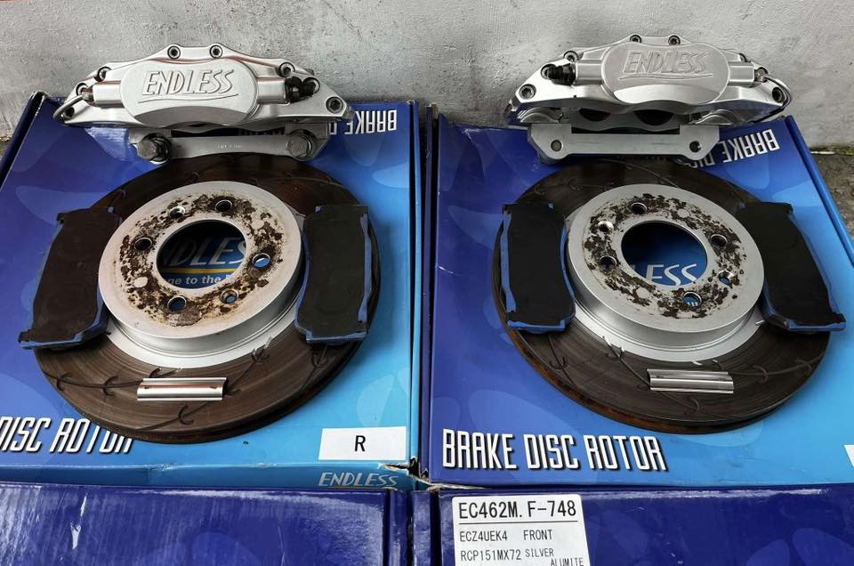 Endless brake caliper kit for sale for Honda Jazz Fit GK5