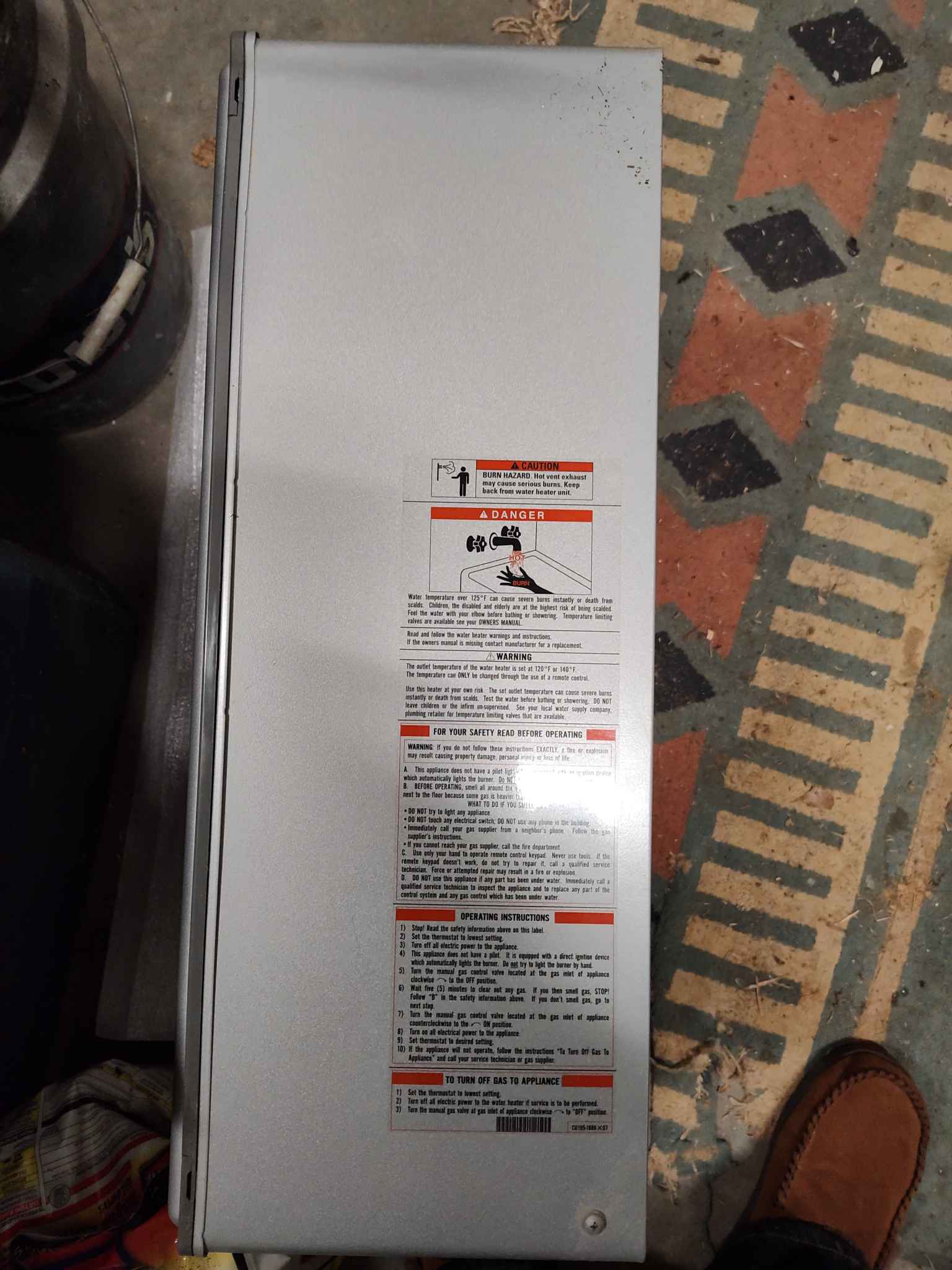 Rinnai Tankless water heater for parts or repair - Tools - Moncure ...