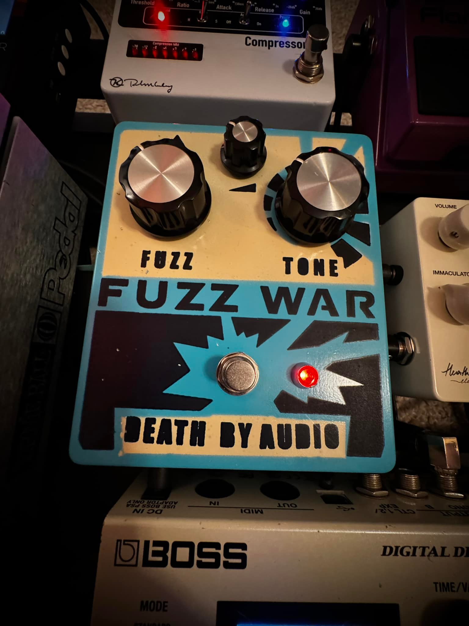 New Death by Audio Effects Fuzz War pedal