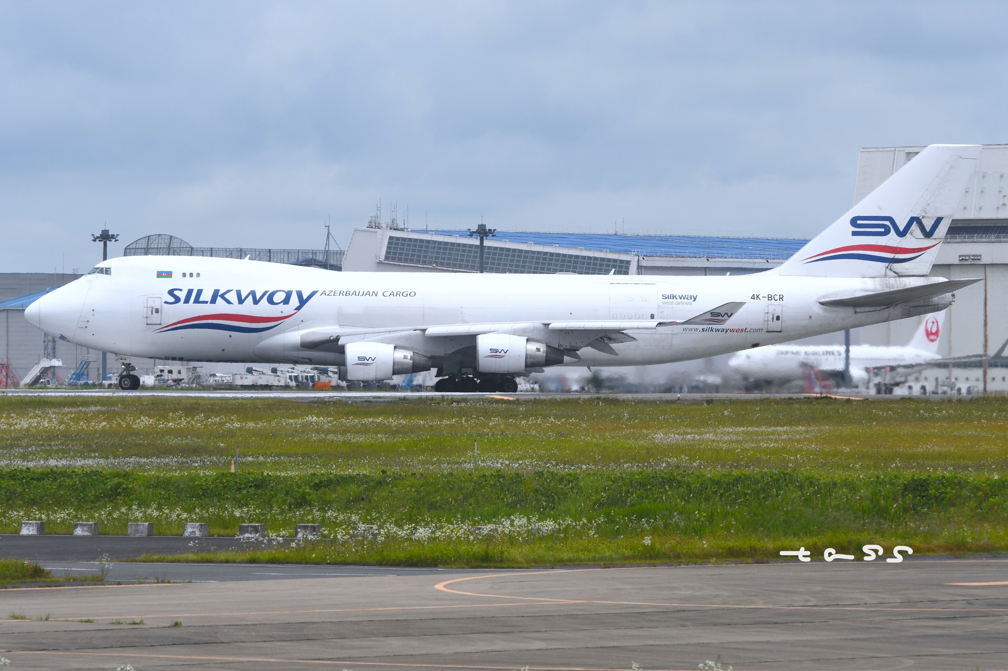 SILKWAY WEST AIRLINES B747-400F / 4K-BCH at NRT/RJAA 21/07/2024