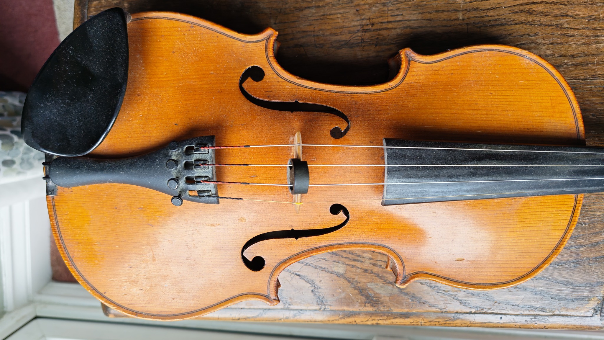 Old 4/4 French violin Breton Brevete JTL c. 1900-1920 Perfect