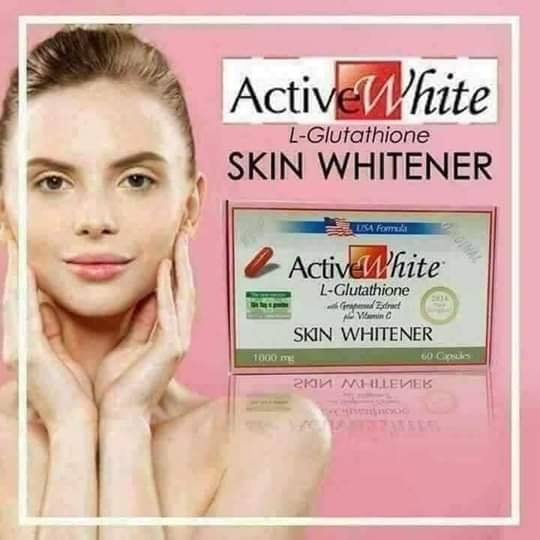 active white l glutathione 1000mg Size:singles Repeated‐Dose Oral N‐Acetylcysteine in Shop Promo