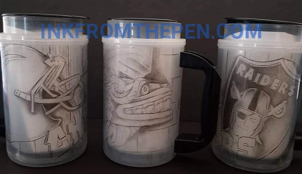 Coffee mug prison art by... - Ink from the Pen Magazine