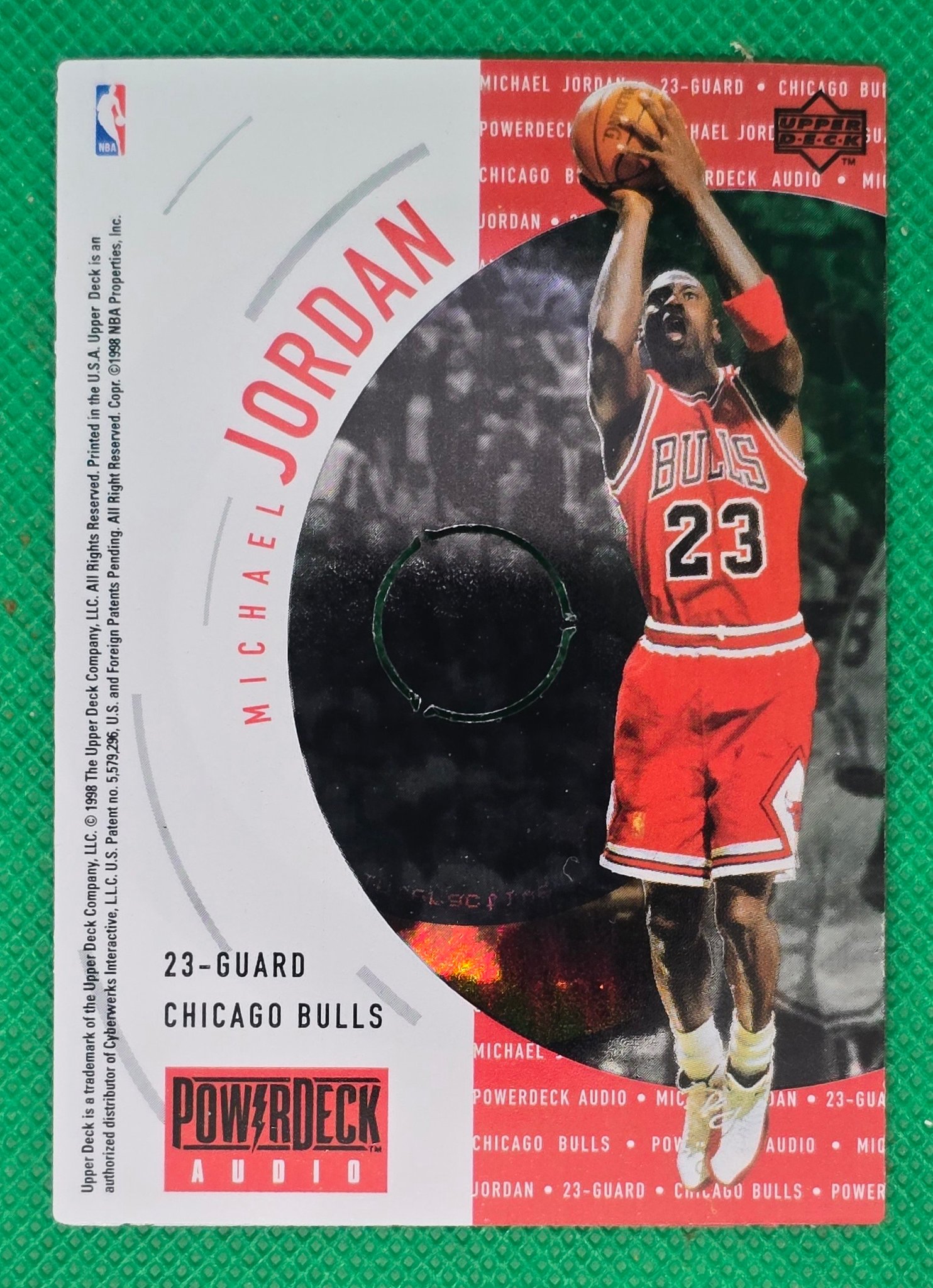 What is this rare Michael Jordan Upper Deck basketball card with 