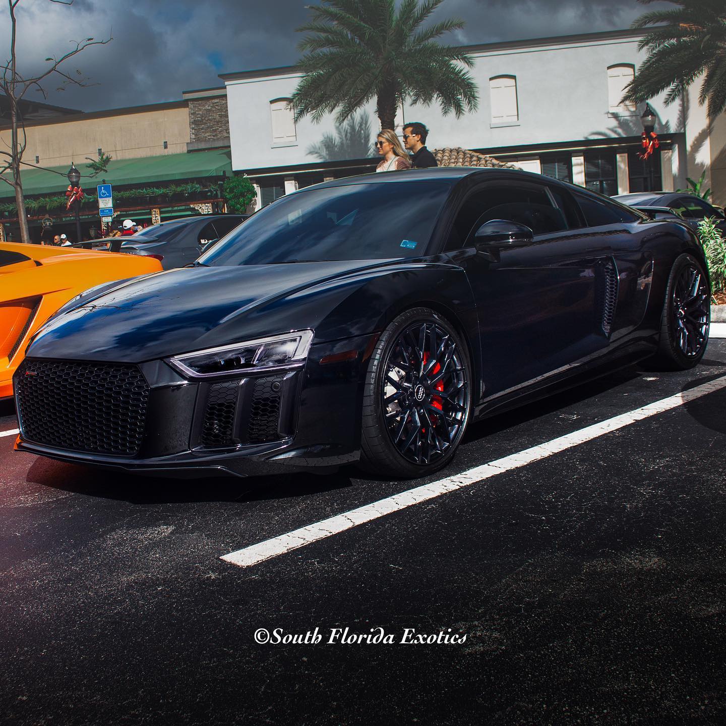 Danny - Good Morning!! This full on Black on Black on Black R8 stands ...