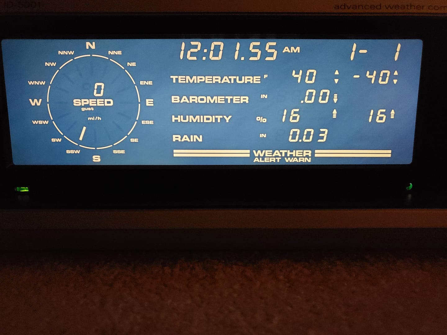 Nothing like the... - Cyclone Performance Weather Instruments