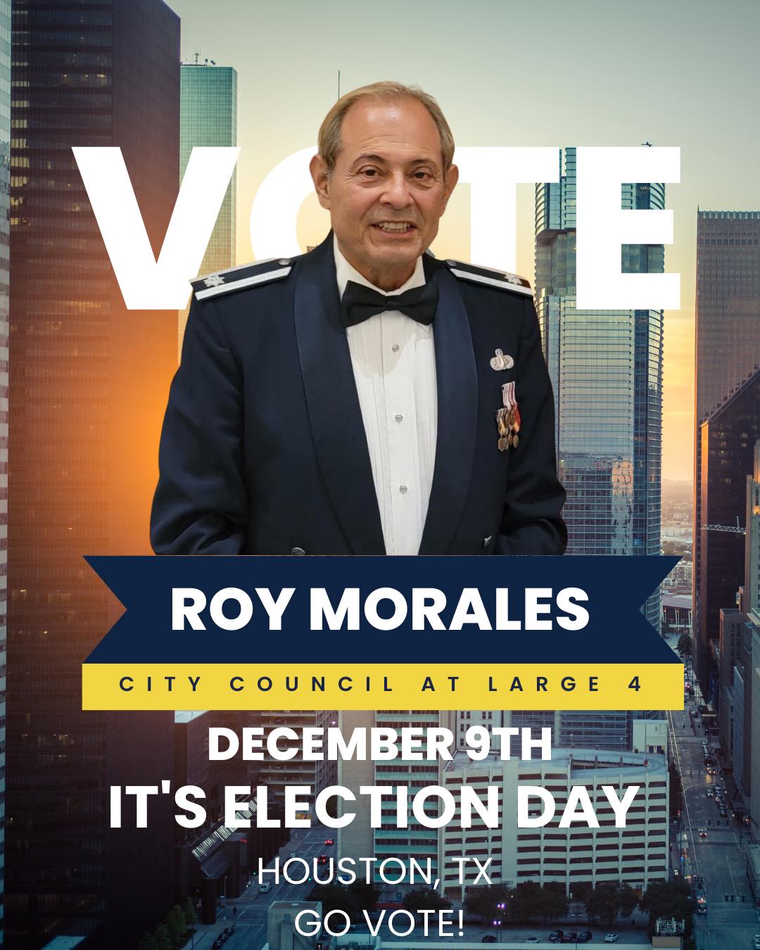 Roy Morales for Houston City Council - At Large 4