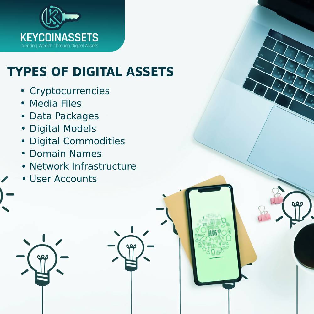 Key Coin Assets - What are the different types of digital... | Facebook