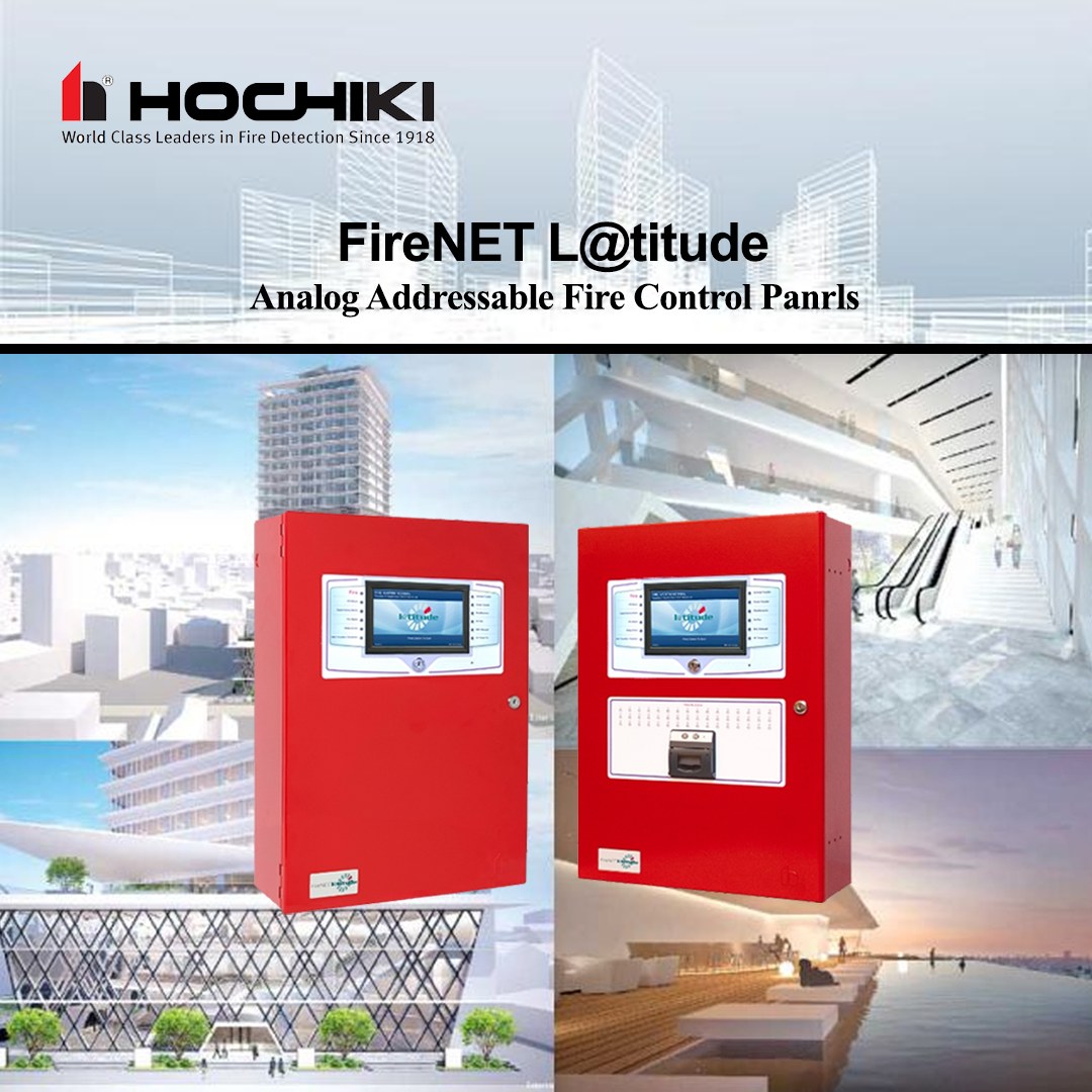 CCTI Asia - FireNET L@titude Analog Addressable Fire Control Panrls