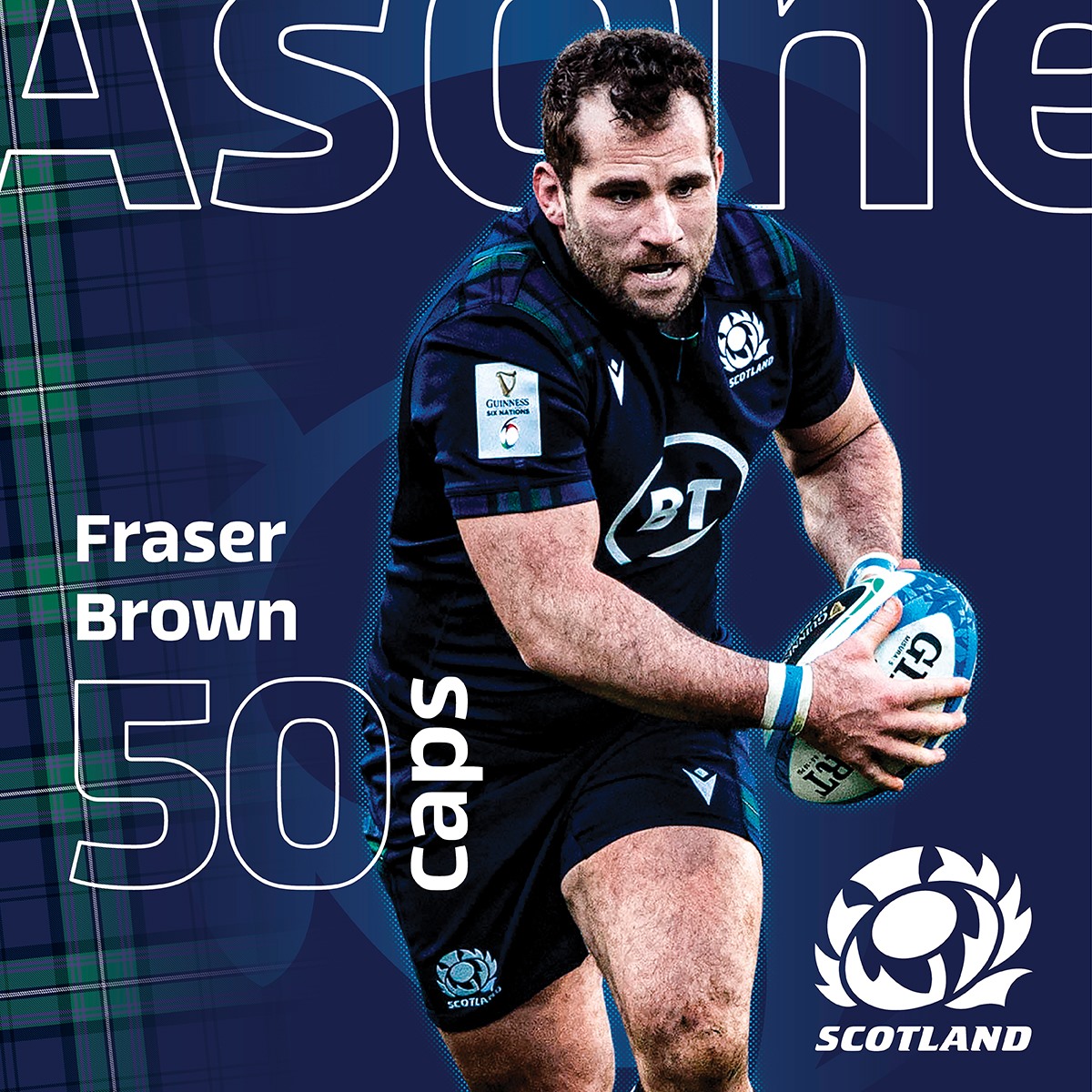 Scottish Rugby - Congratulations to Fraser Brown, who... | Facebook
