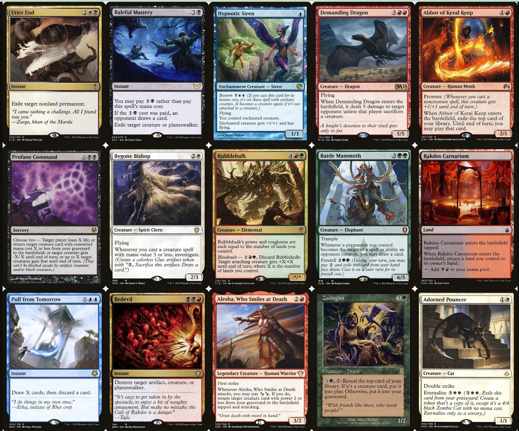 magic the gathering rare cards 2015 Sunscorch Regent - Dragon Card - The litany of the infernal on his flesh pulses to the beating of his dark heart. Top 10 Magic the Gathering