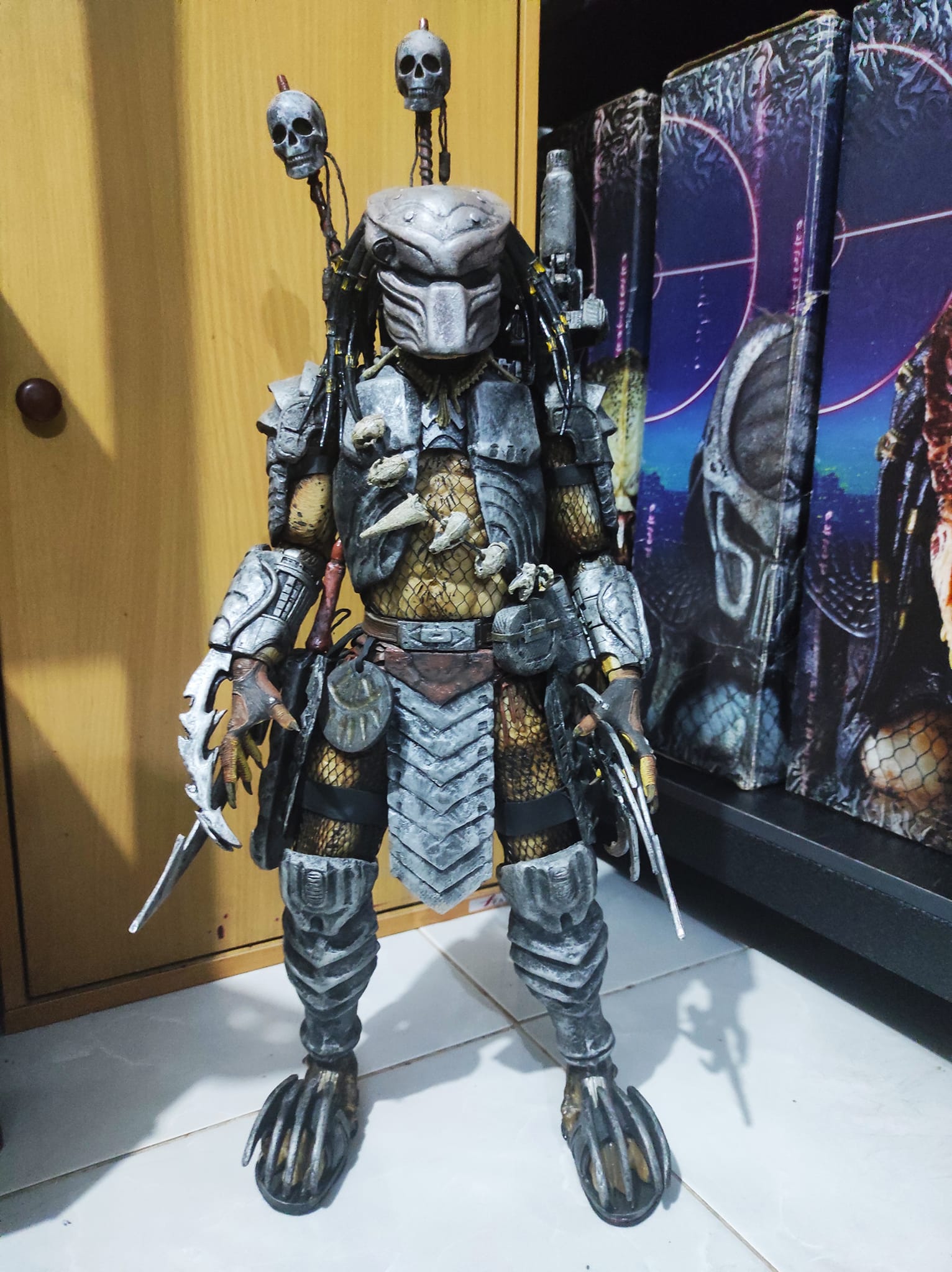🔥 Predator Big Red 1/4 Scale action figure from Neca.