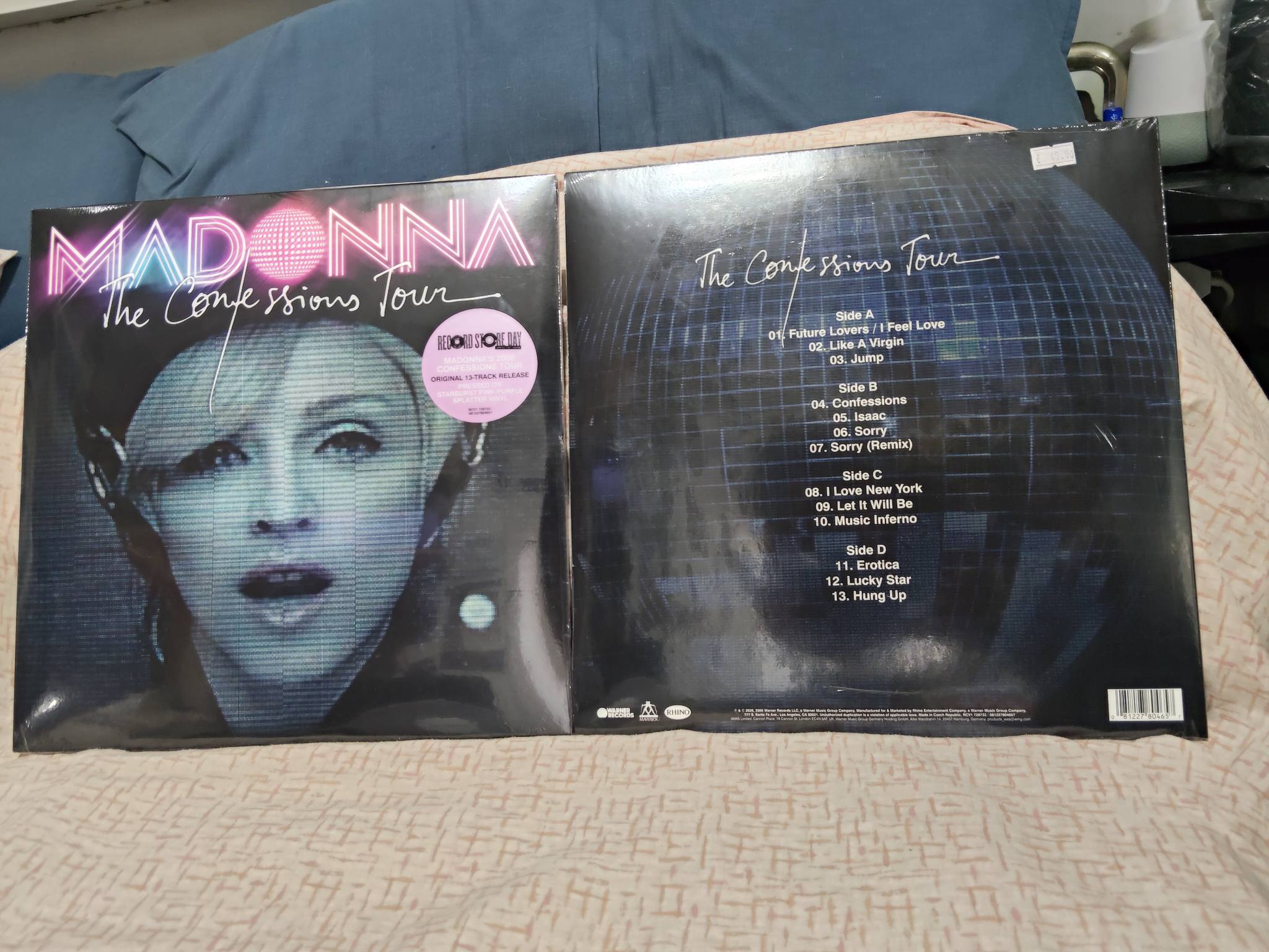 Madonna Confessions Tour vinyl records purchase