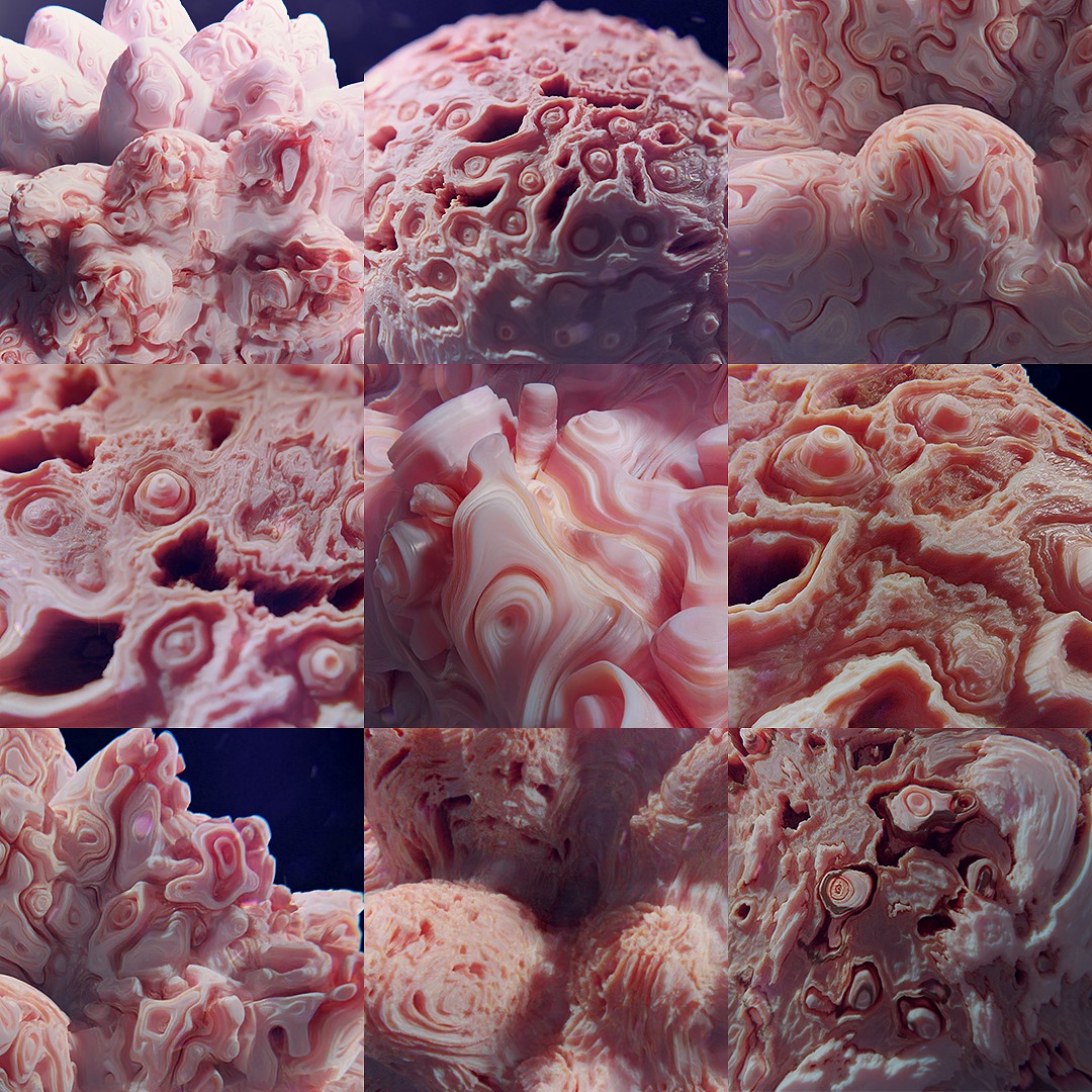 Projekt 0 - Exploring procedural textures and displacement maps in ...
