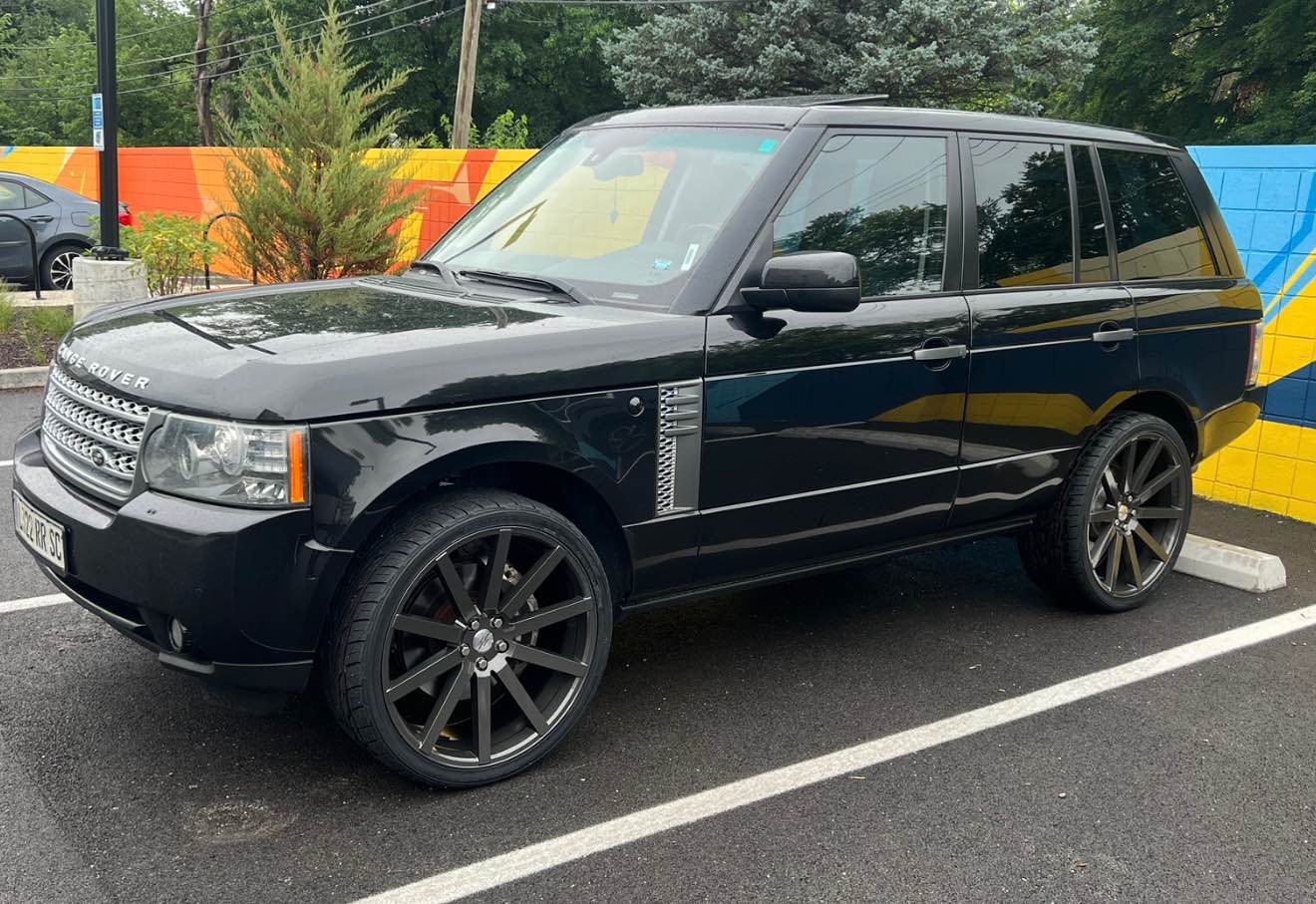 Set of graphite Grey 24” rims and tires. - Car Wheels, Tires & Parts ...