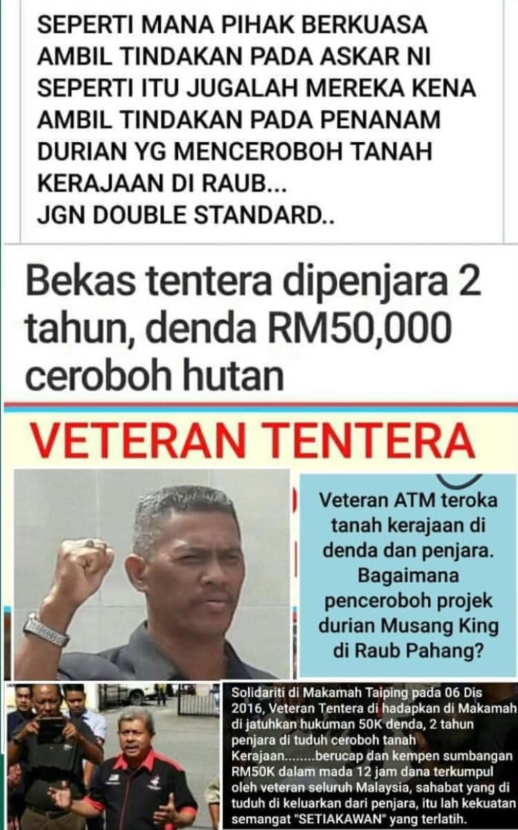 Bn Warriors Kami Desak Kerajaan Ambil Tindakan Dgn Adil Dan Jgn Pilih Bulu Facebook