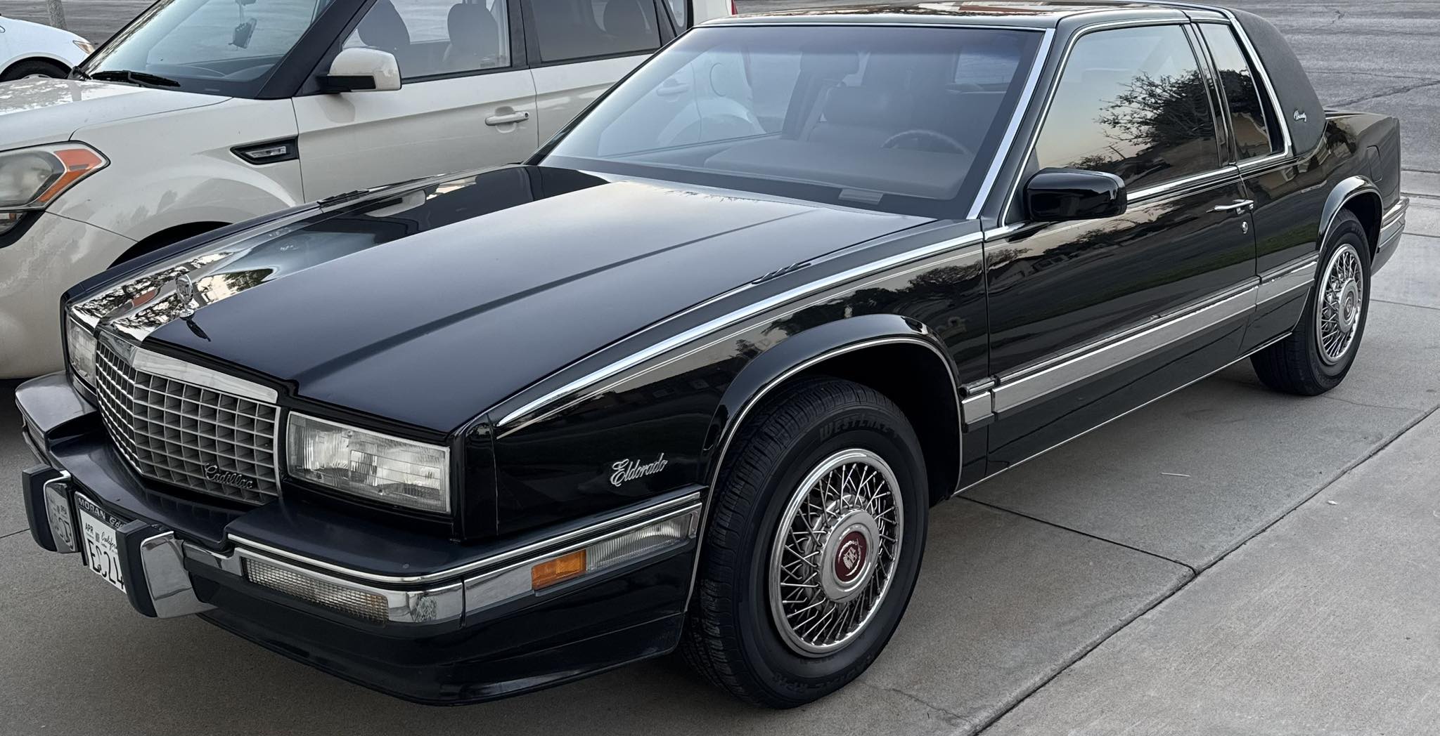 My 88 Eldorado on OEM 17inch DTS wheels. Direct fit affordable