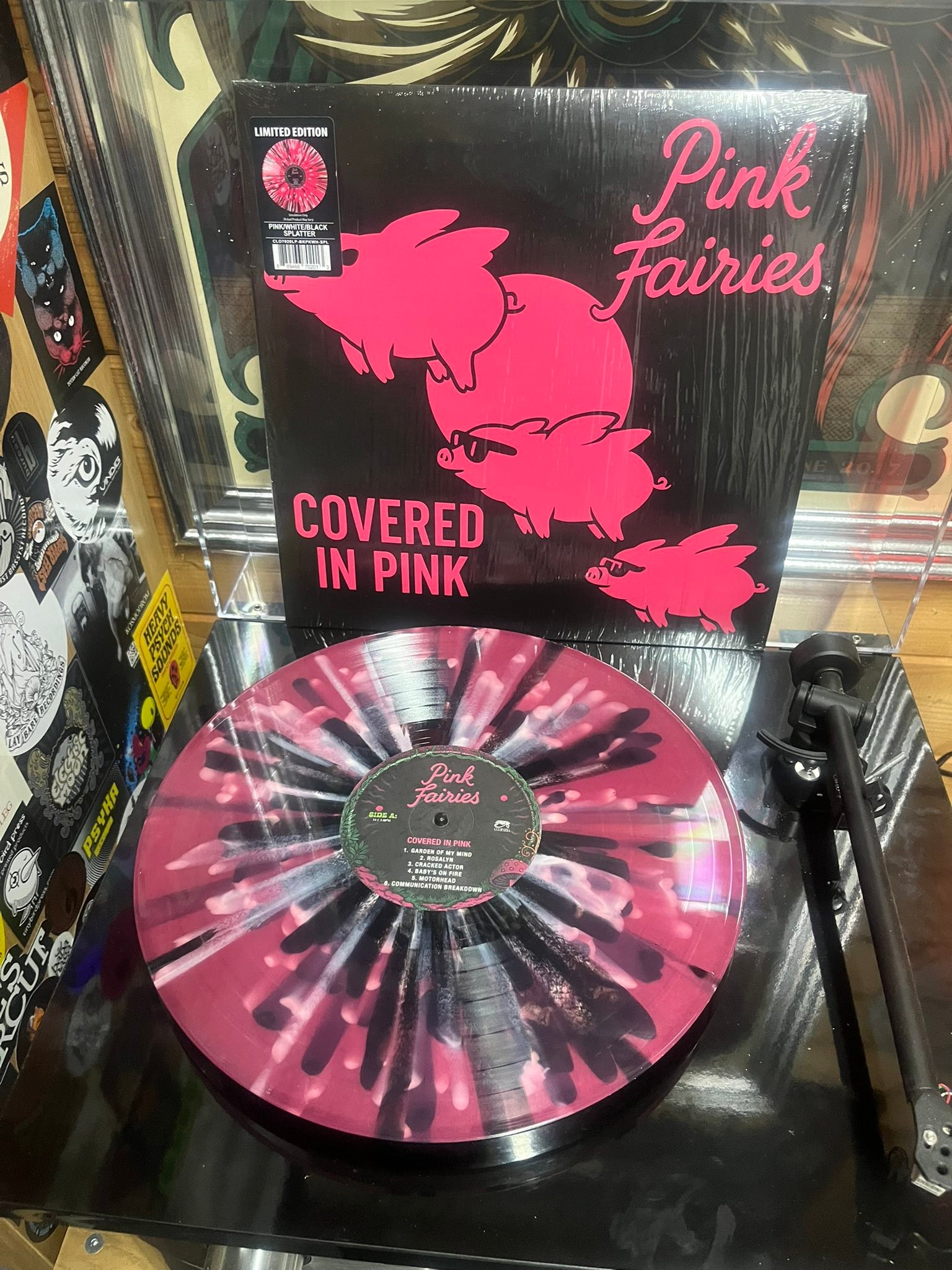 Pink Fairies' Covered in Pink album review